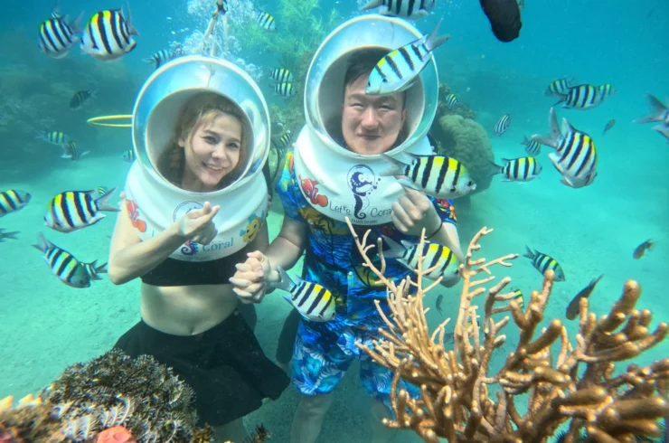 Tour đi bộ dưới đáy biển Nha Trang