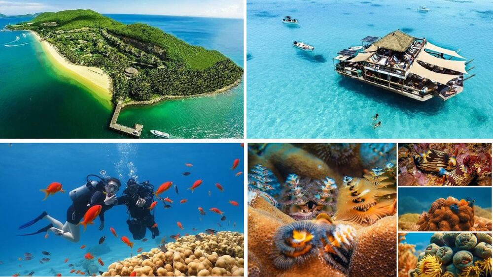 Tour lặn biển Hòn Mun – Làng Chài – Bãi Tranh