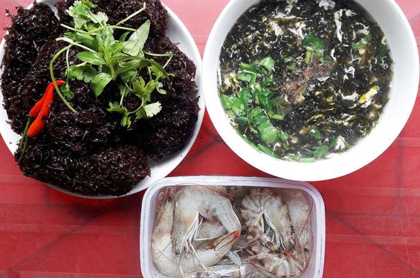 Rong biển sấy khô