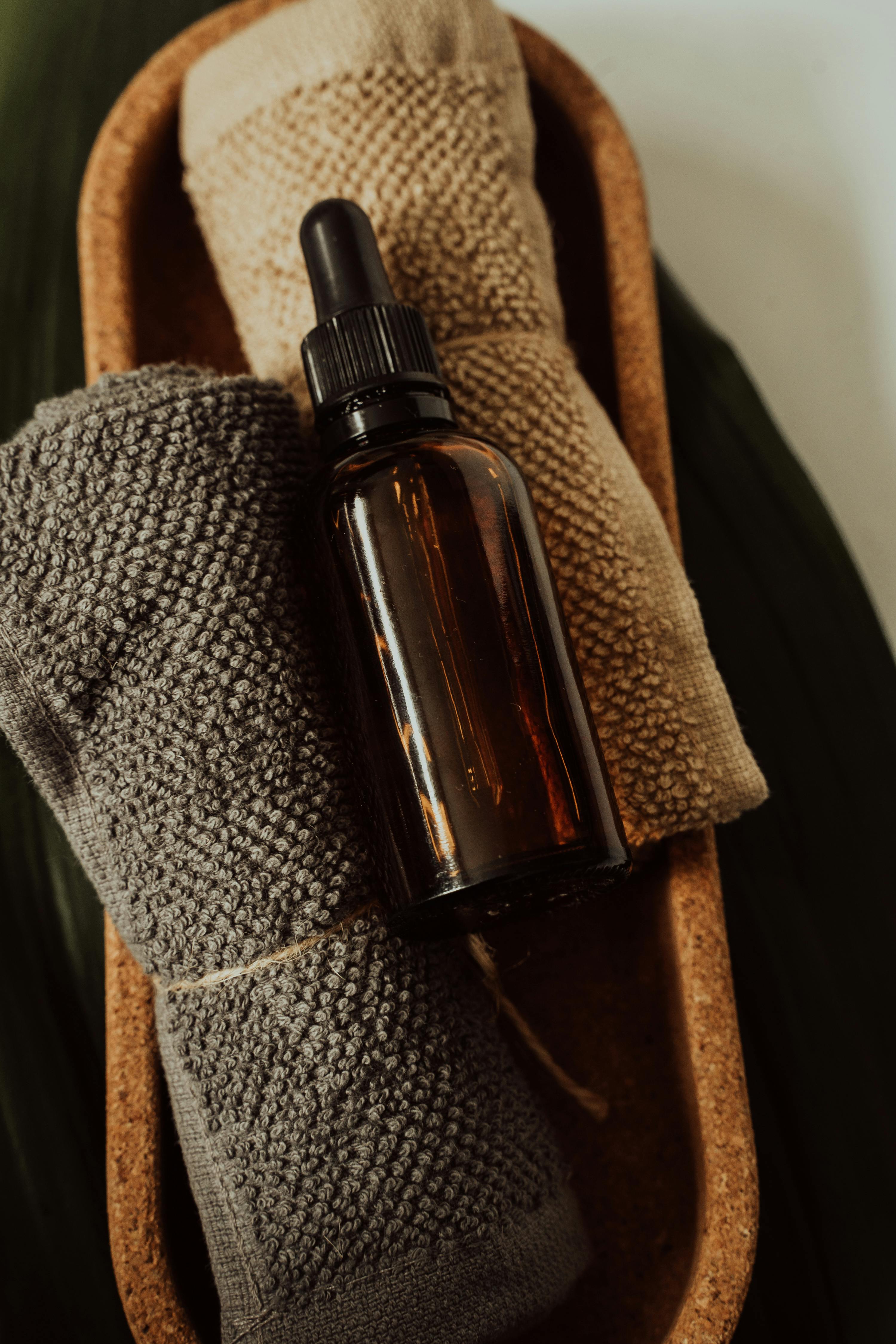 Amber Glass Dropper Bottle