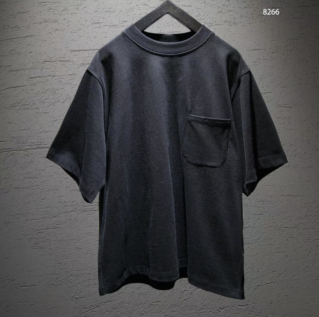 Black Pocket Oversized T-Shirt
