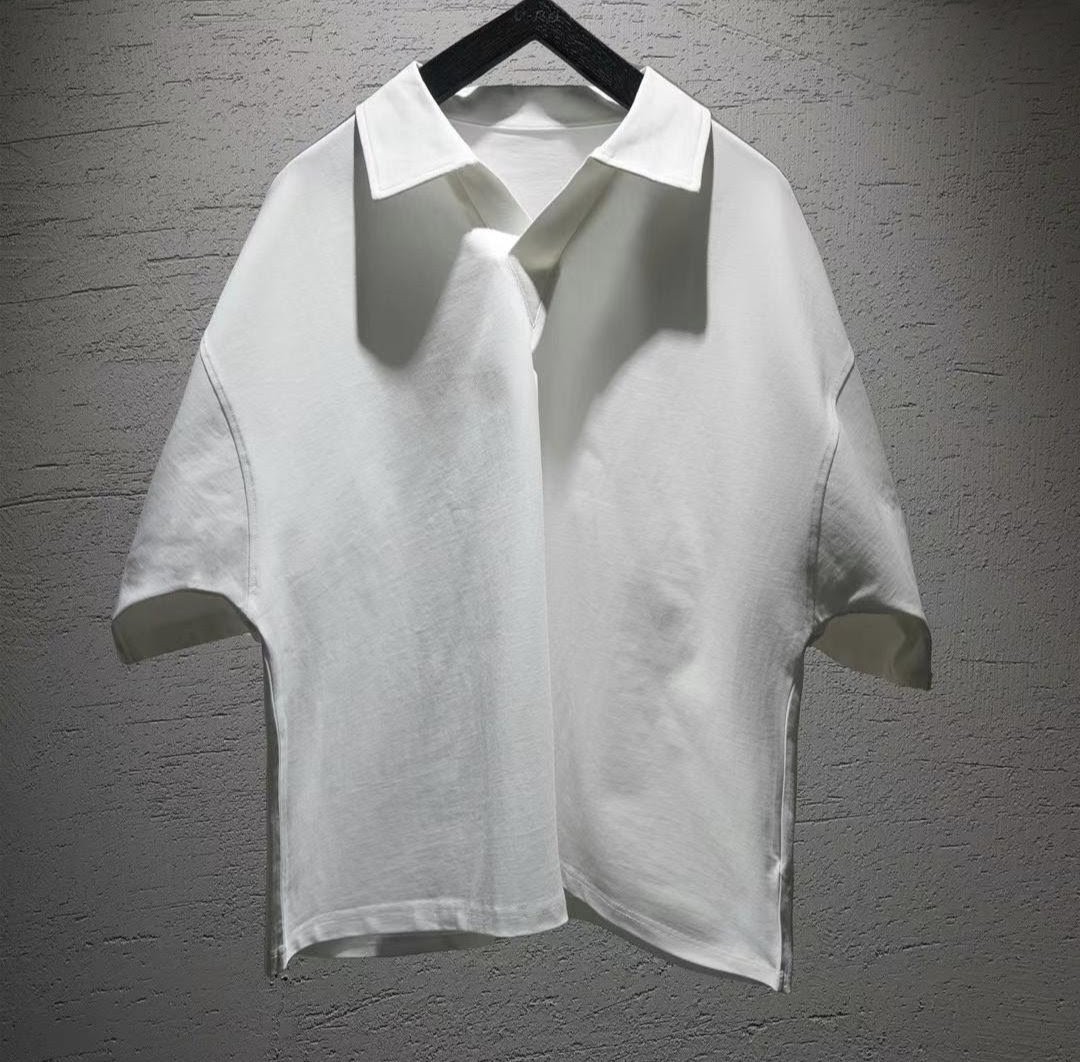 Gūji - White Short Sleeve Shirt