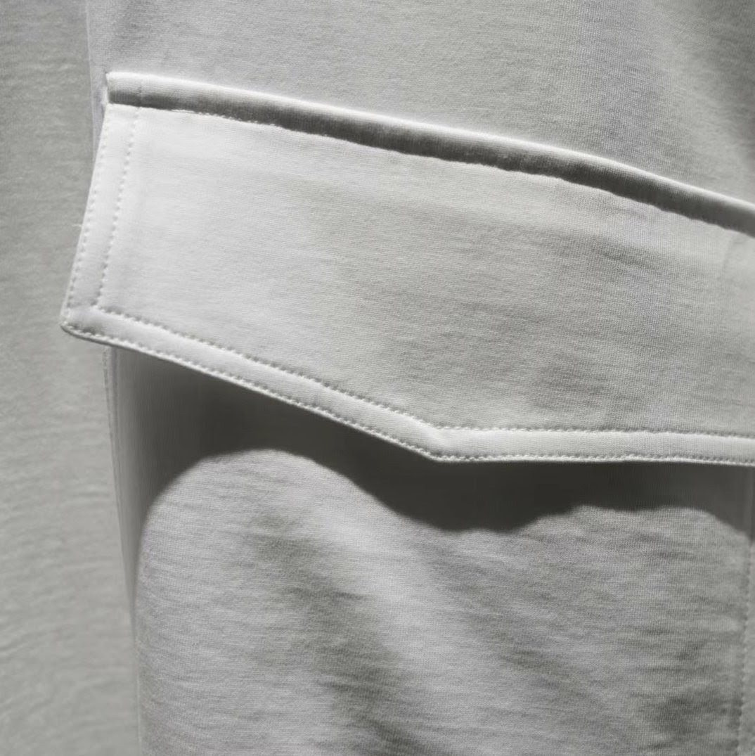 Komainu - White Oversized T-Shirt with Pocket