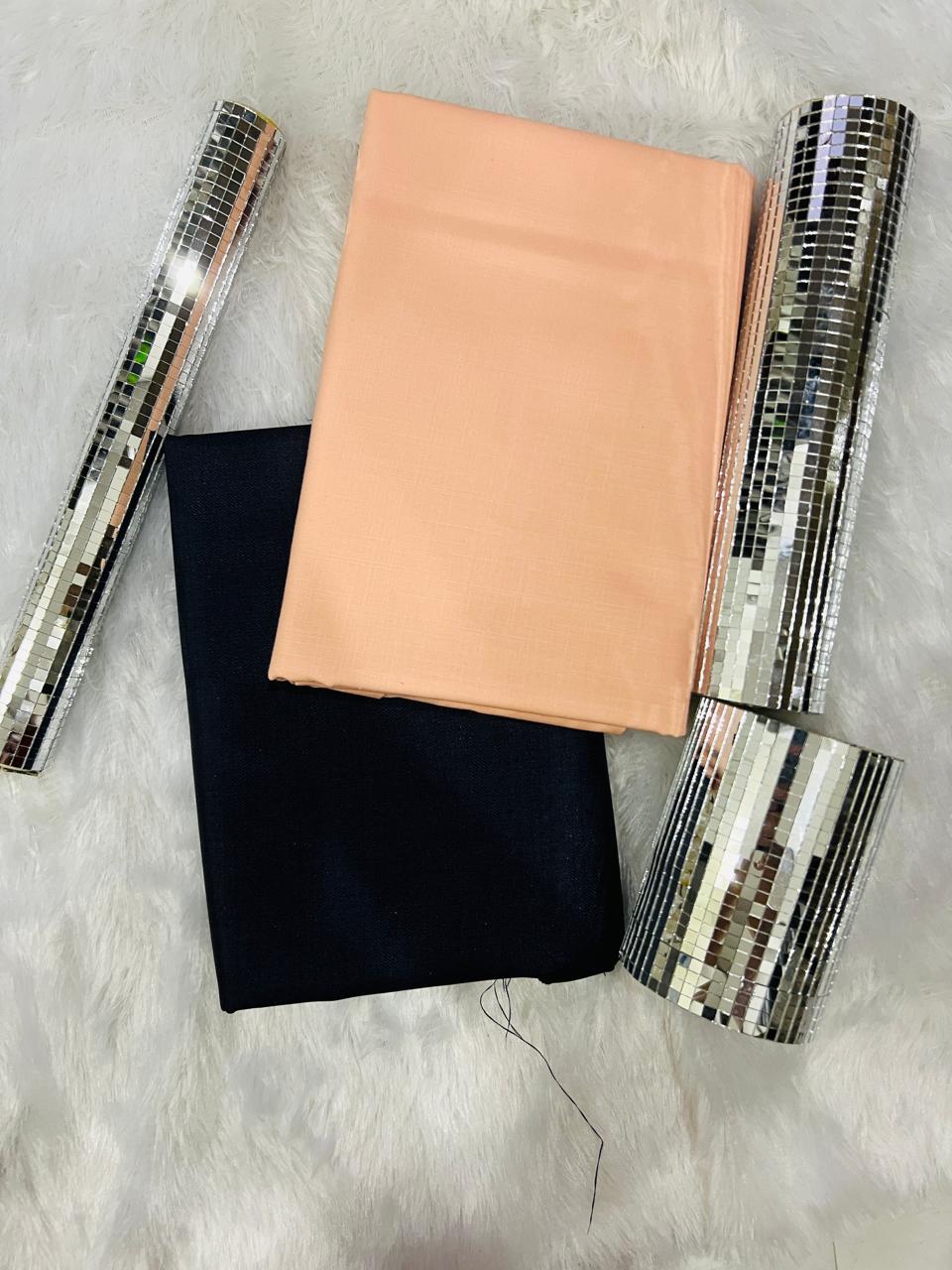Men’s Unstitched Shirting (2.25m) & Suiting (1.20m) Fabric Combo – Premium Quality