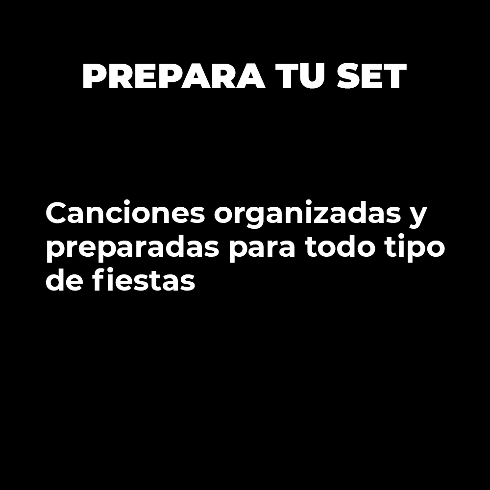 DJ ALIN – Lista de música organizada para DJs (6.200 canciones)