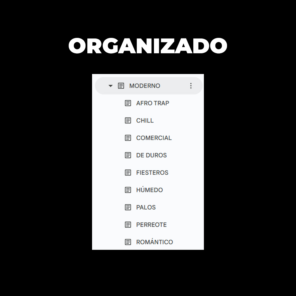 DJ ALIN – Lista de música organizada para DJs (6.200 canciones)