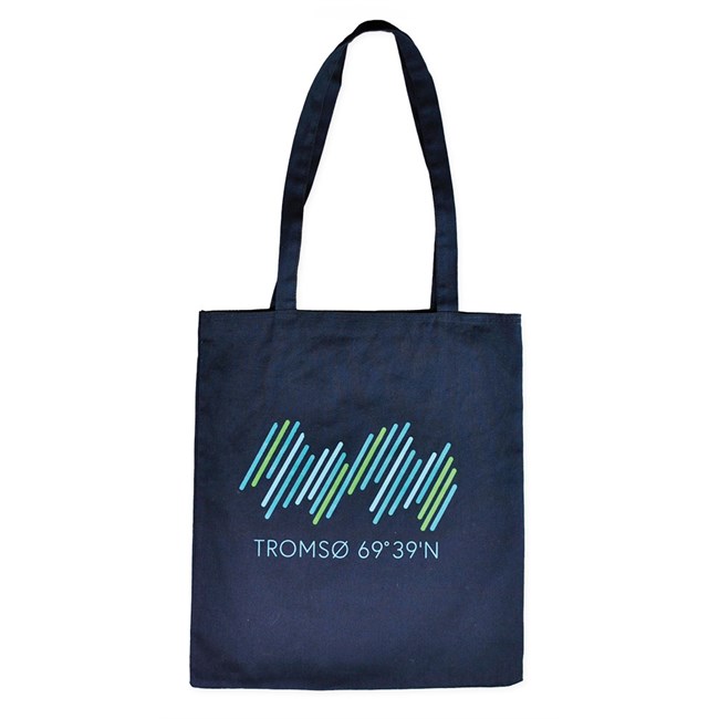 Tromsø Coordinates Tote Bag