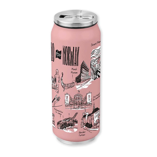 Oslo Stainless Steel Drink Can