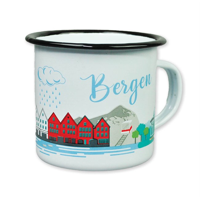 Bergen Enamel Mug