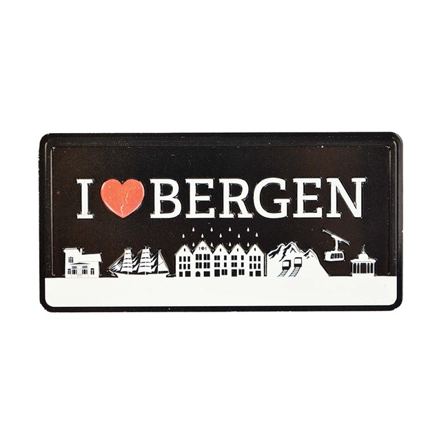 I Love "City" Magnet
