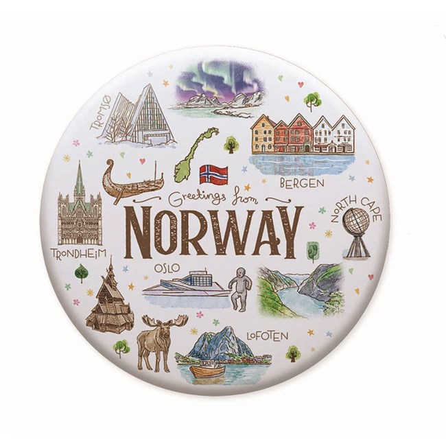 Norway Souvenir Magnet