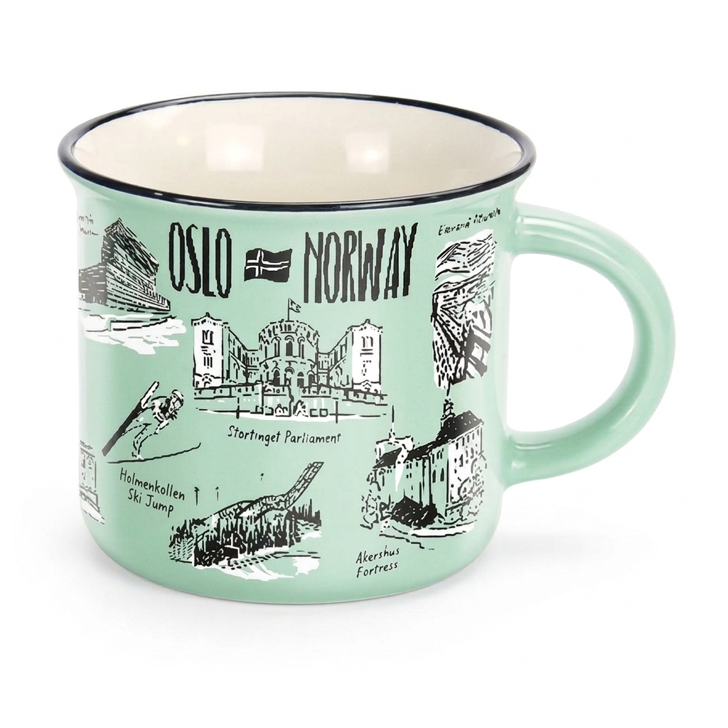 Oslo Norway Souvenir Mug