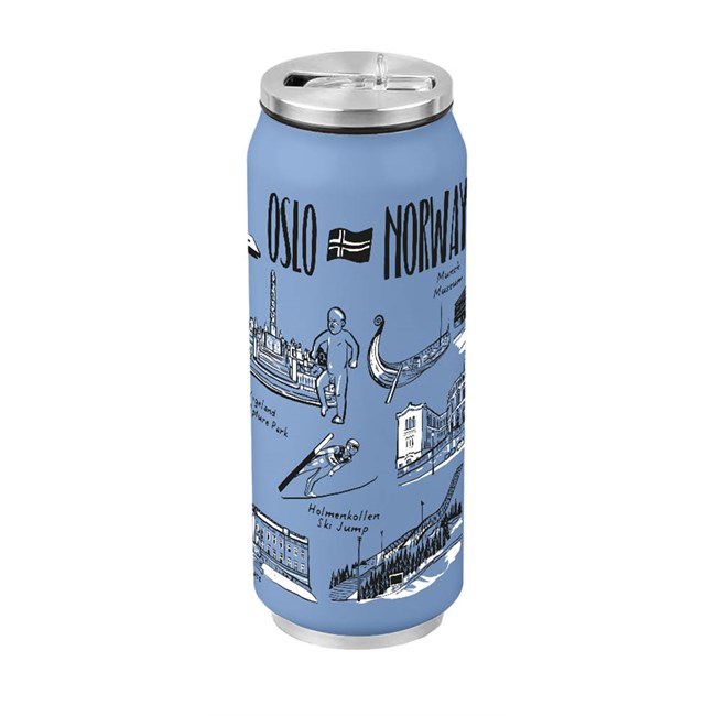 Oslo Stainless Steel Drink Can