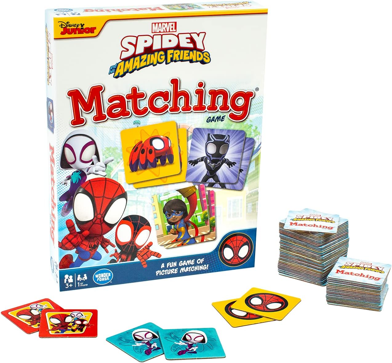 Spidey and His Amazing Friends Matching Game