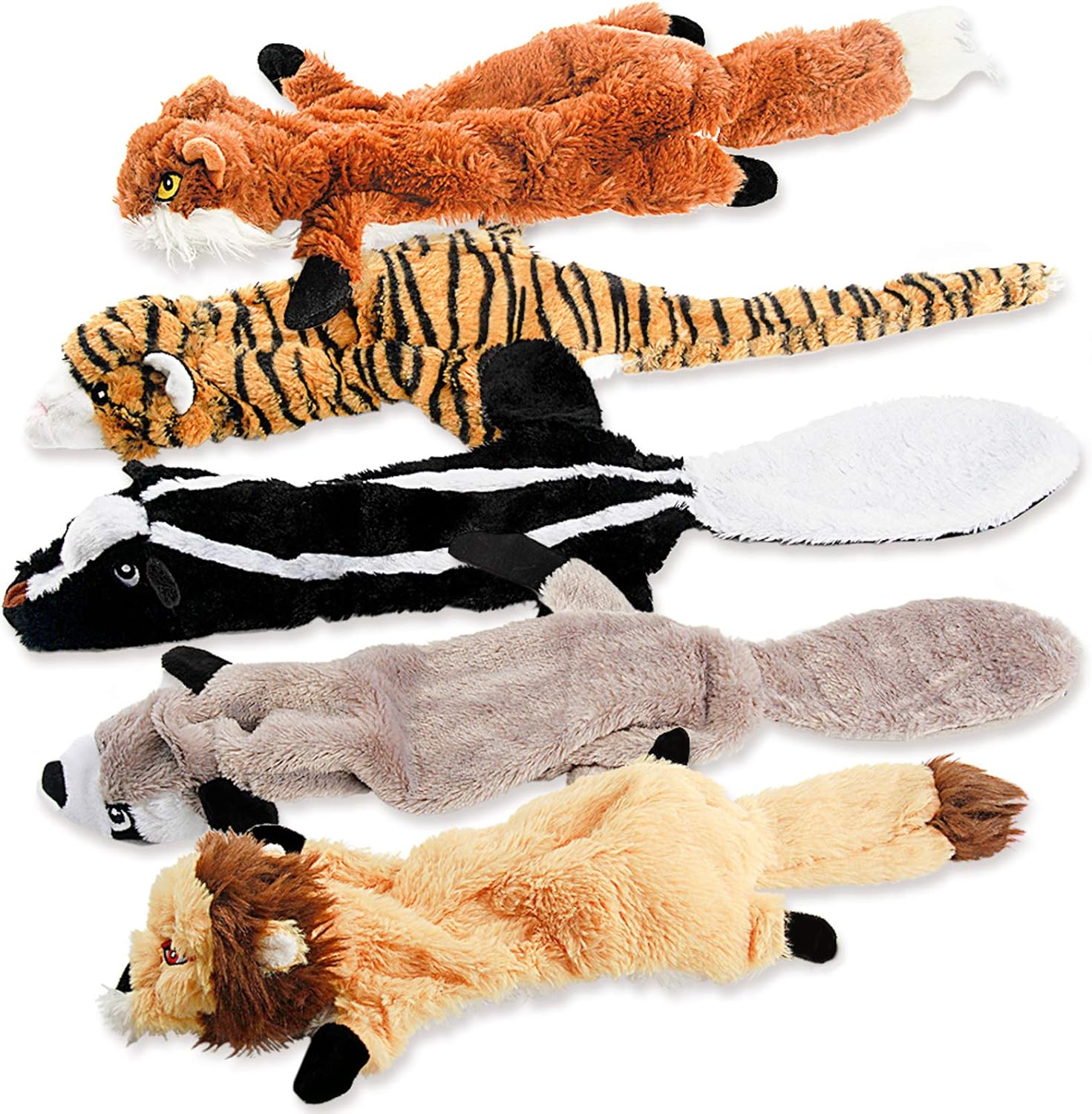 Plush Animal Dog Toys Set