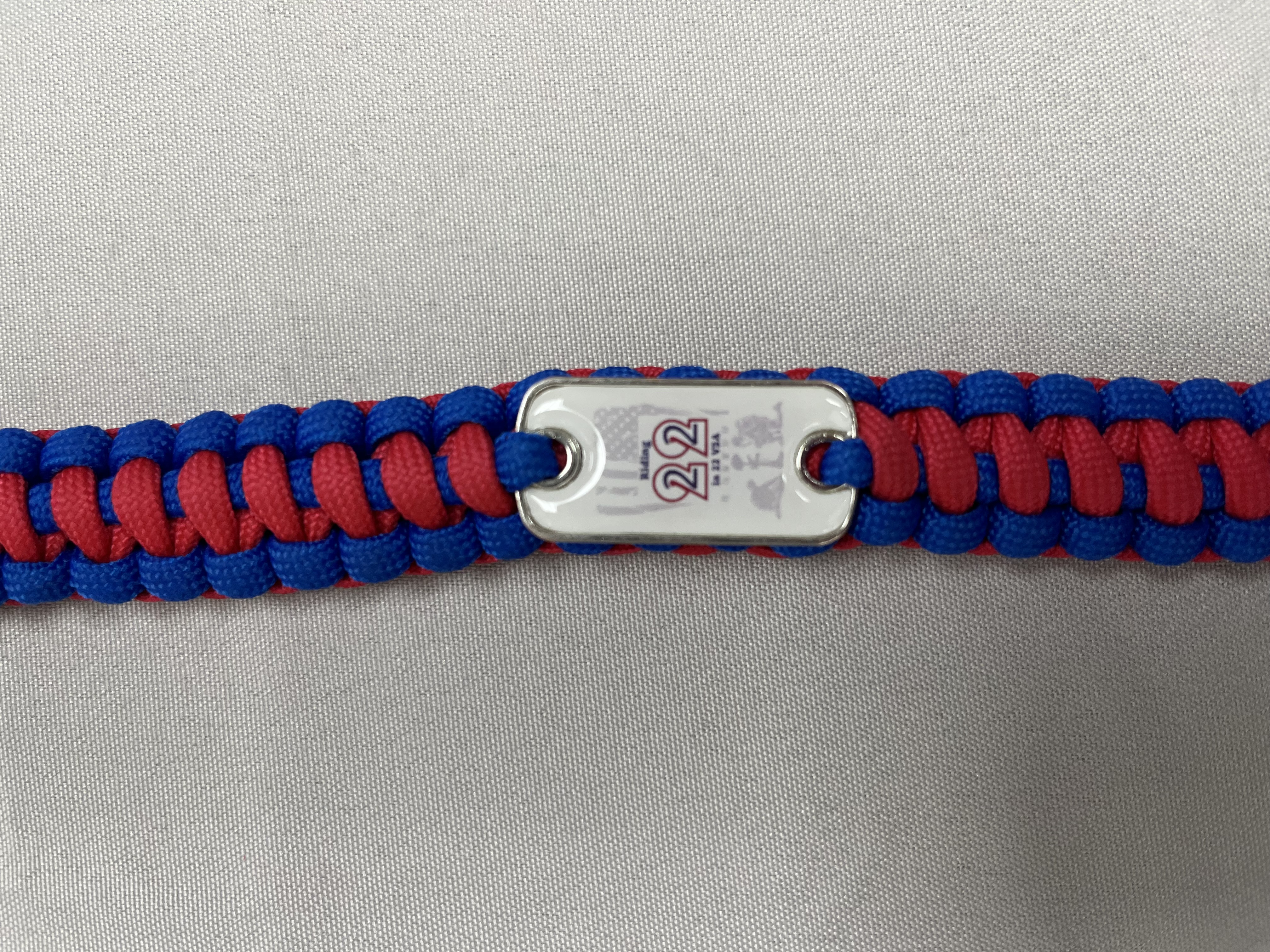 Riding 22 in 22 Paracord Bracelet
