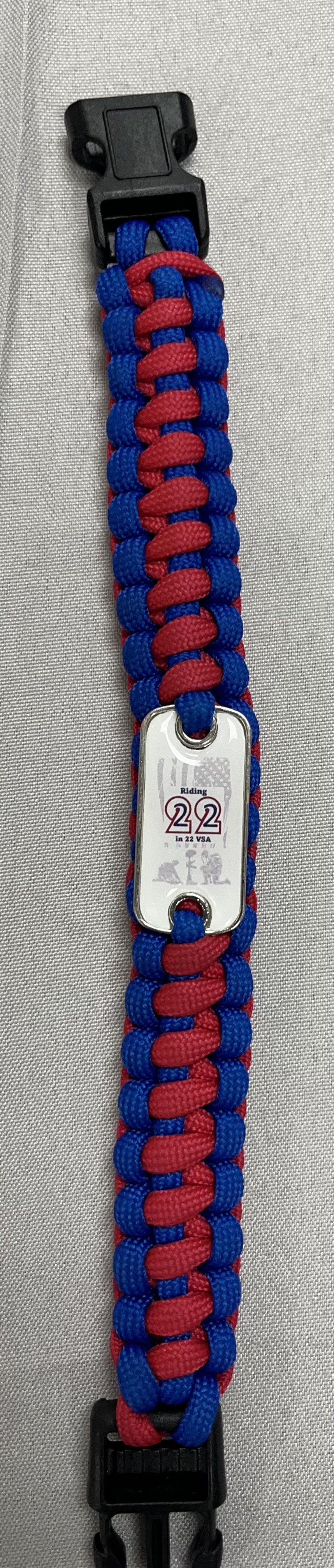 Riding 22 in 22 Paracord Bracelet
