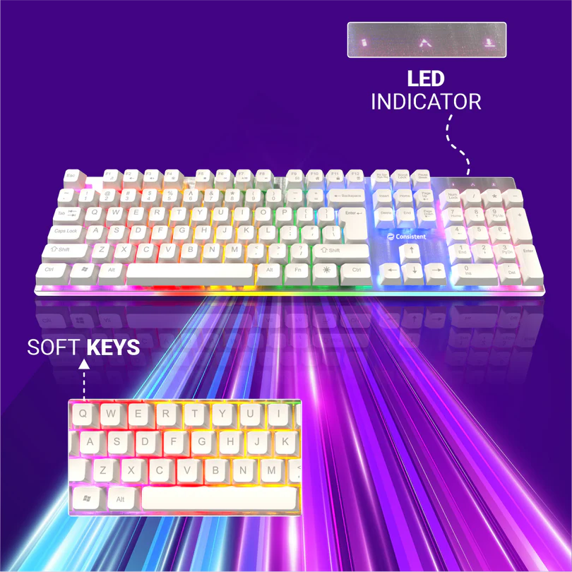 Waves Gaming Wired Keyboard