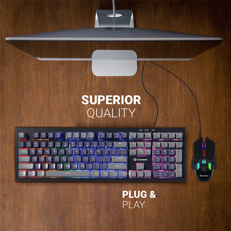 Avenger Gaming Combo Wired Keyboard/Mouse