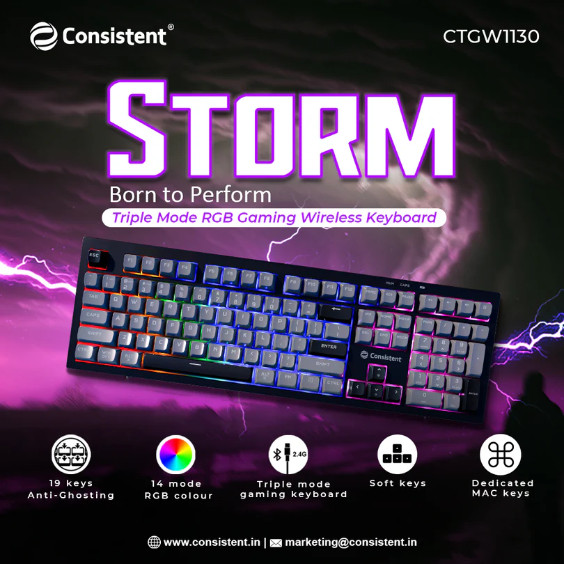 STORM Gaming Wireless Keyboard