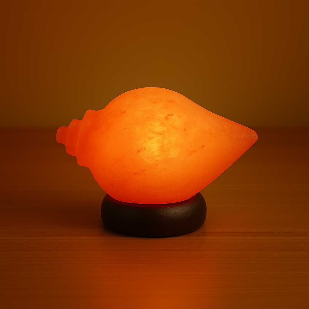 J&J - Himalayn Rock Salt Lamp Shankh