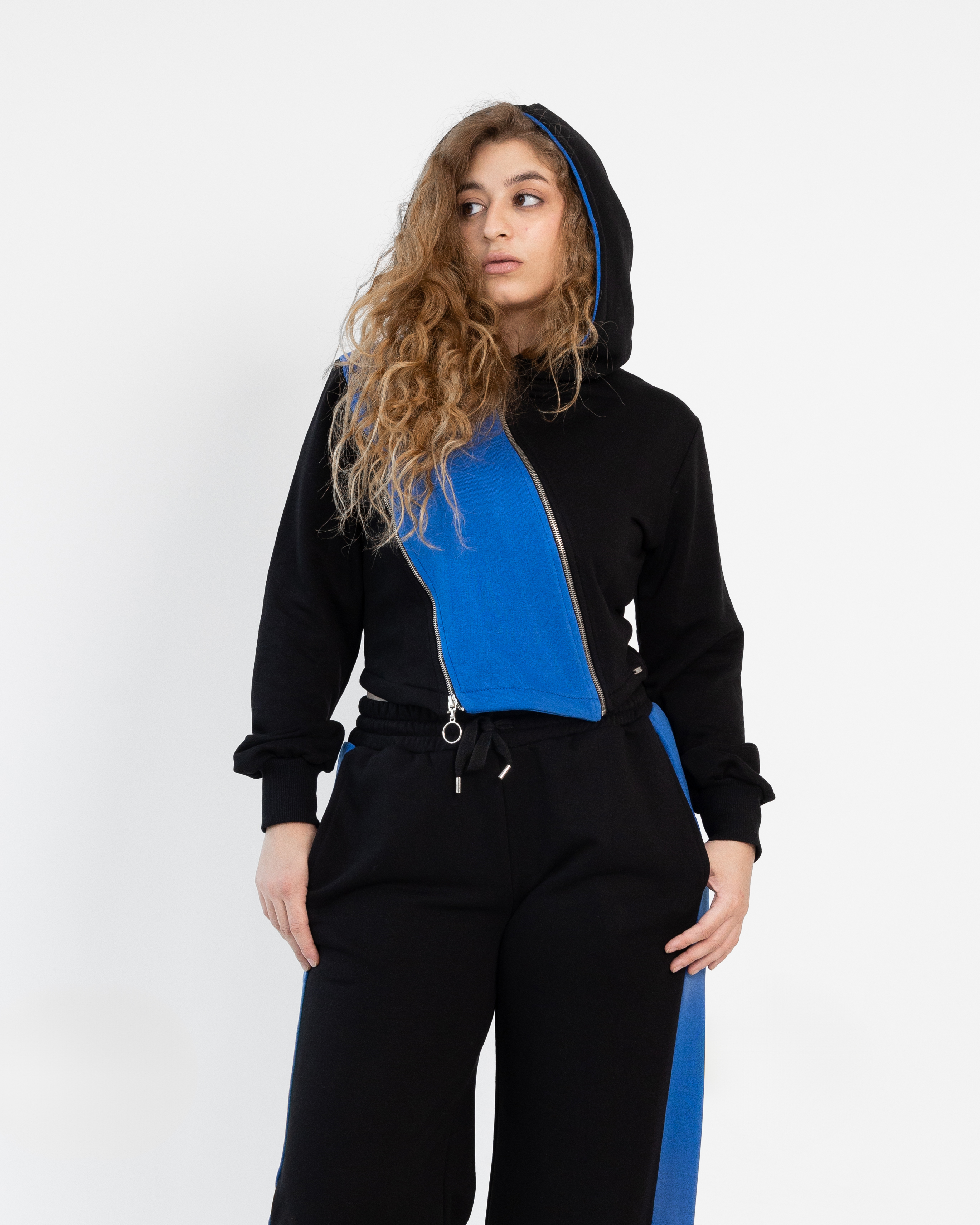 Melton Training Suit With Zipper
