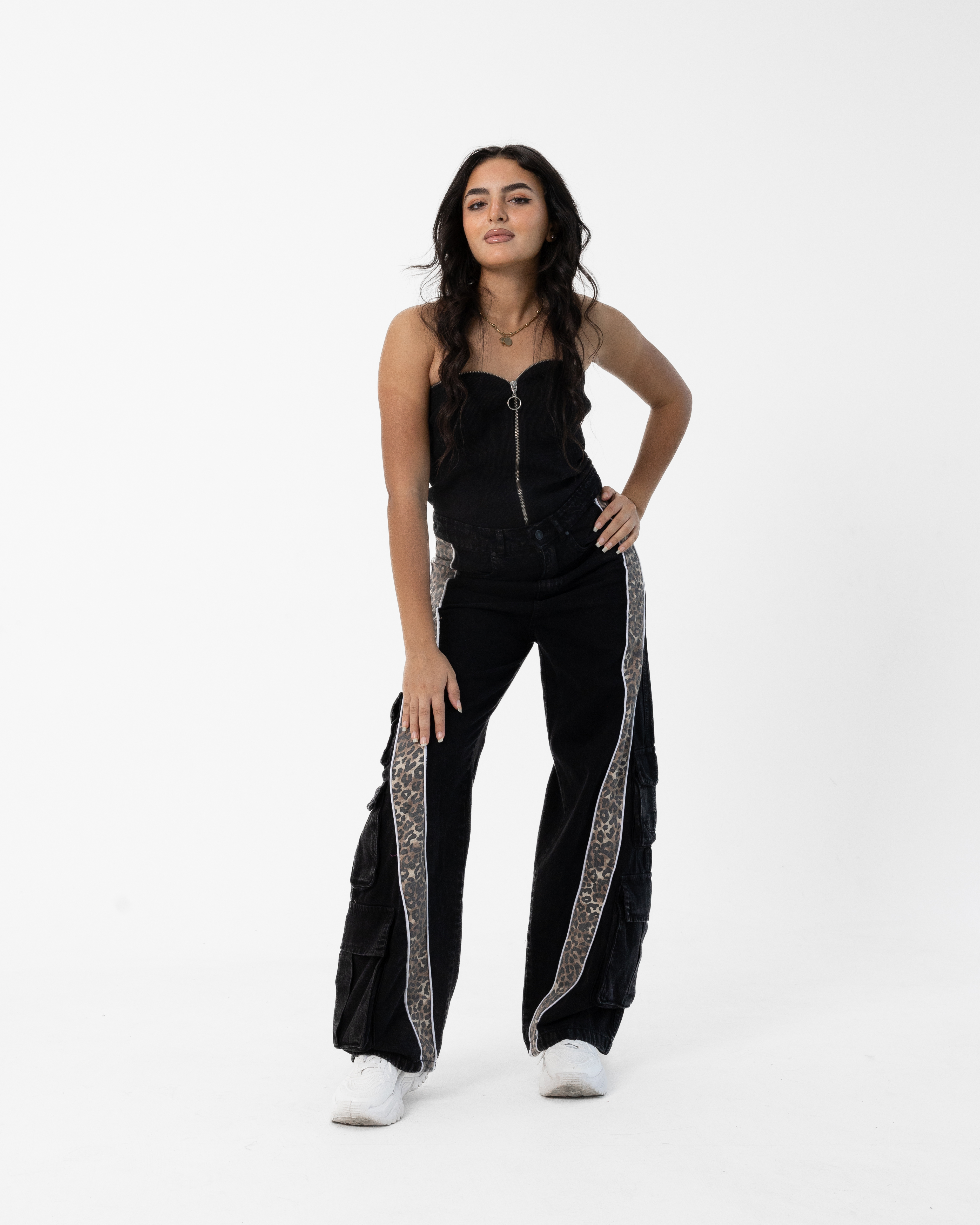Crop Top Zipper