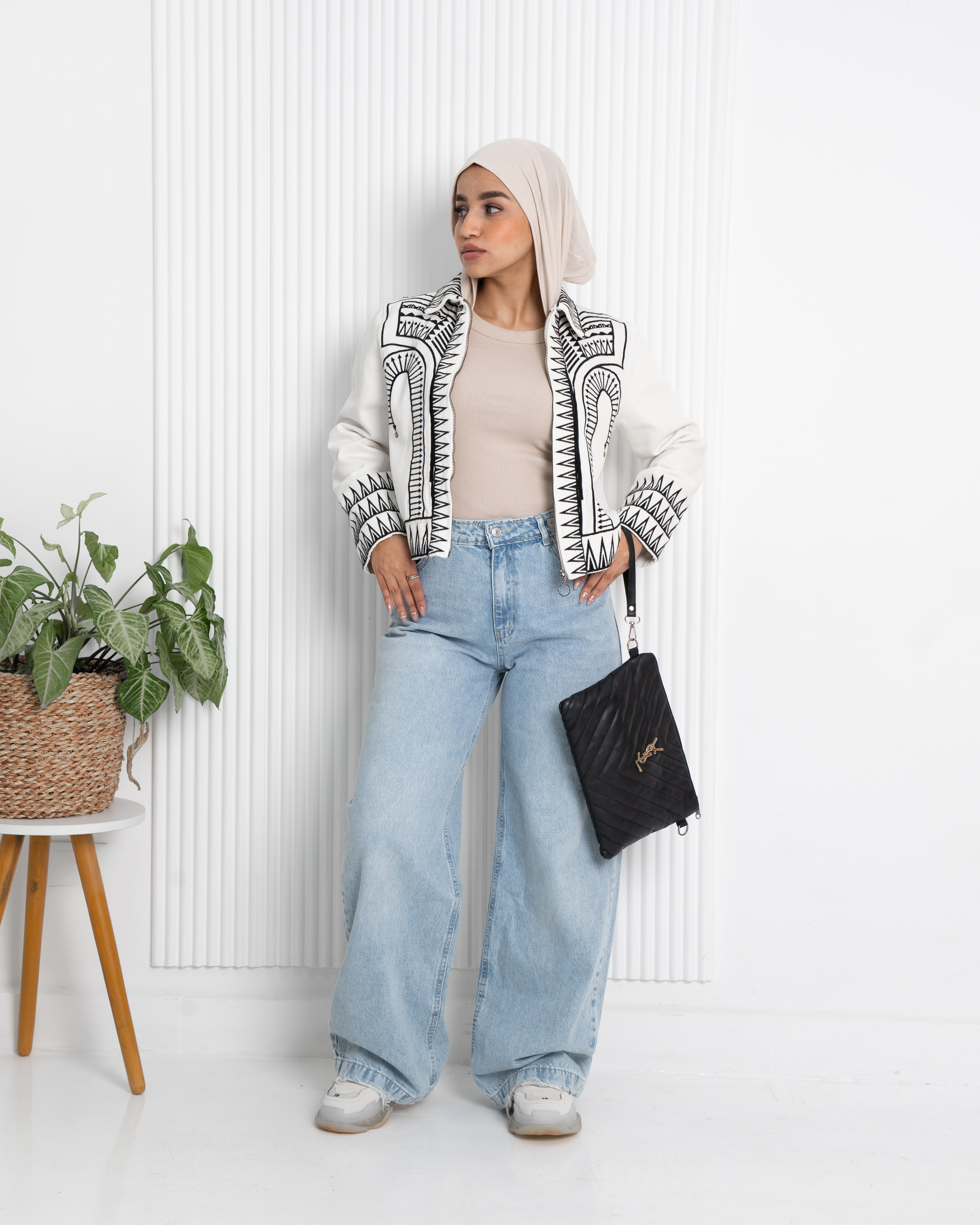 Snow Wide Leg Jeans