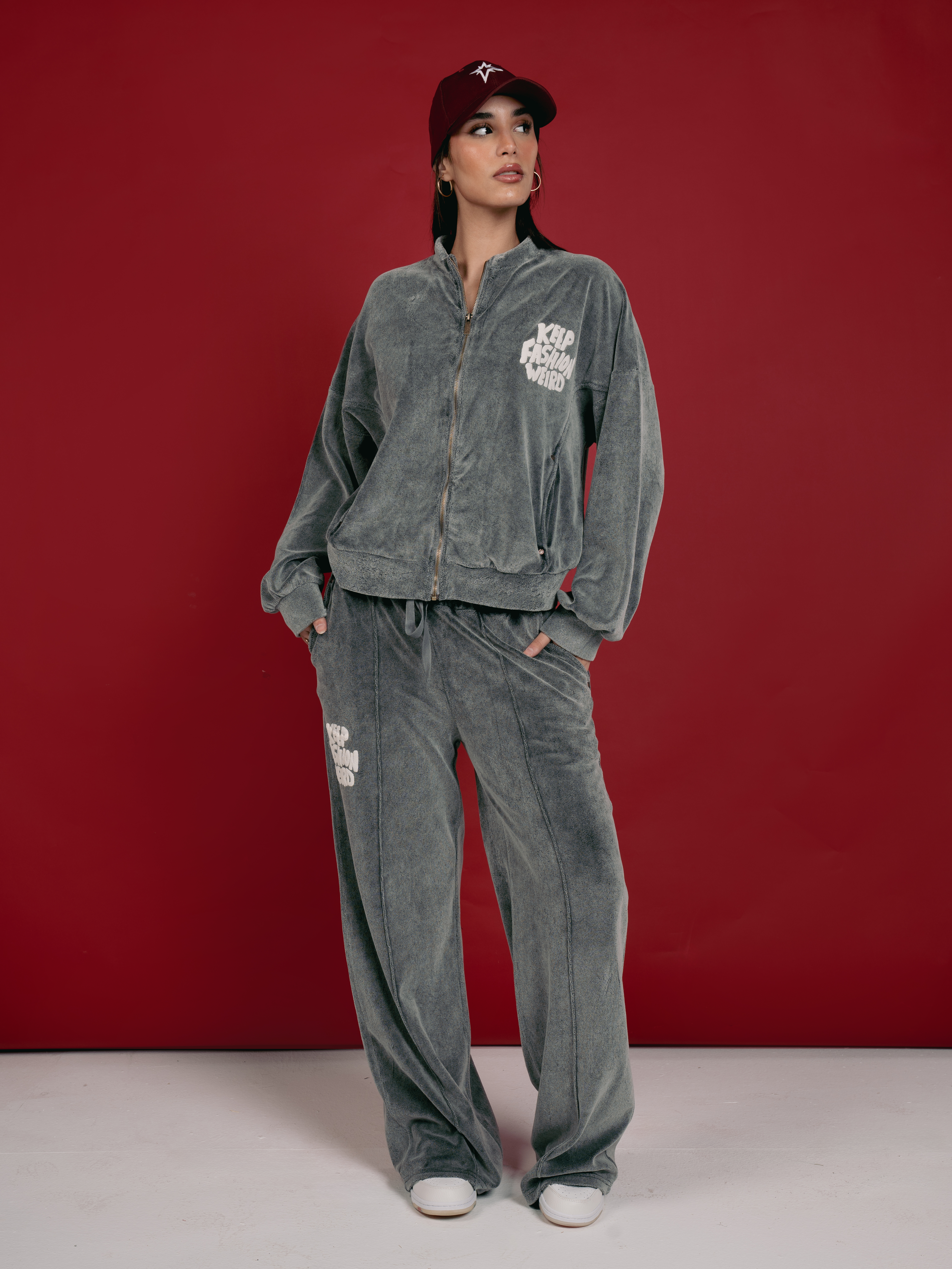 Gray stoned  Set with Print