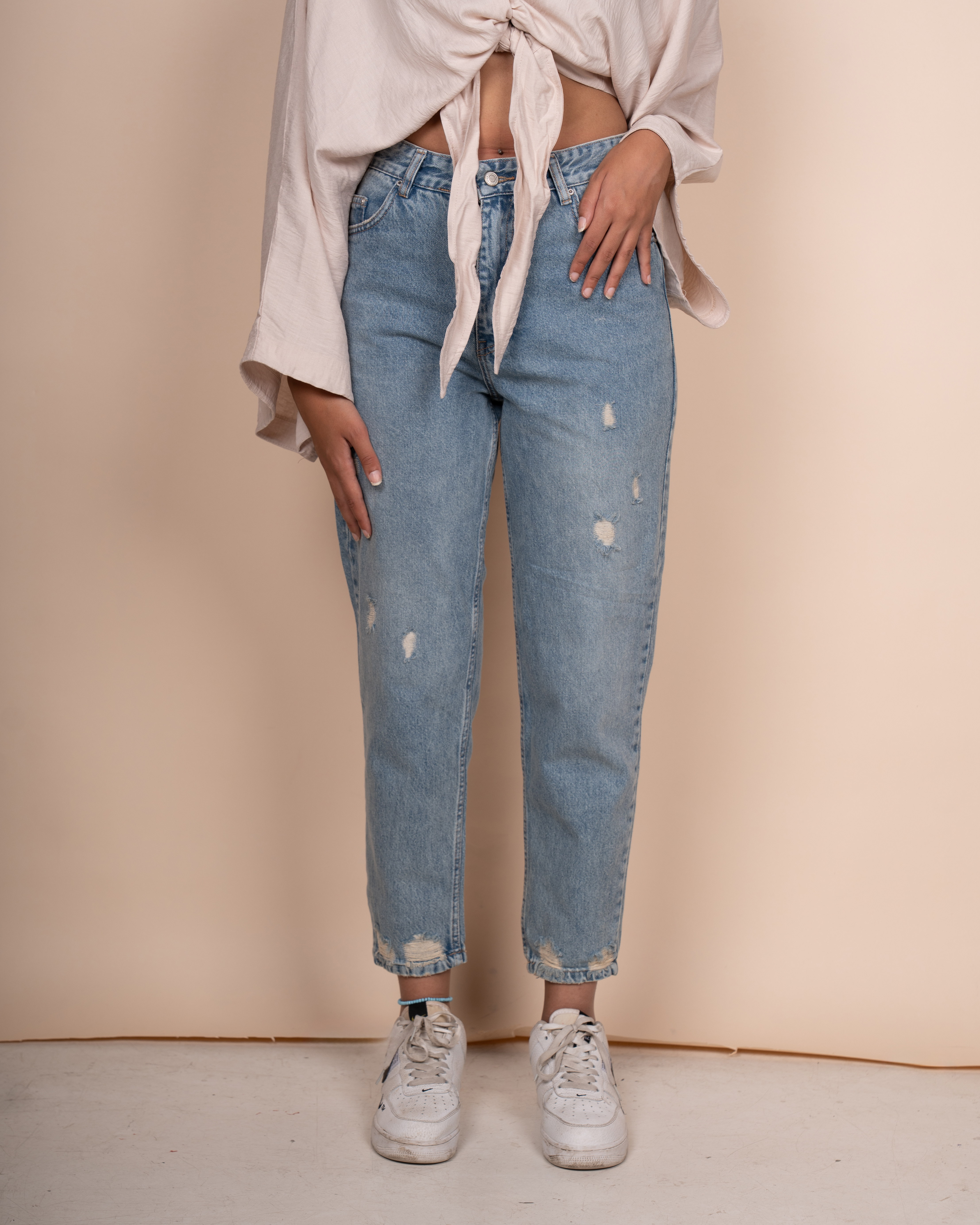 Mom Fit Dirty 'N Finish Pants