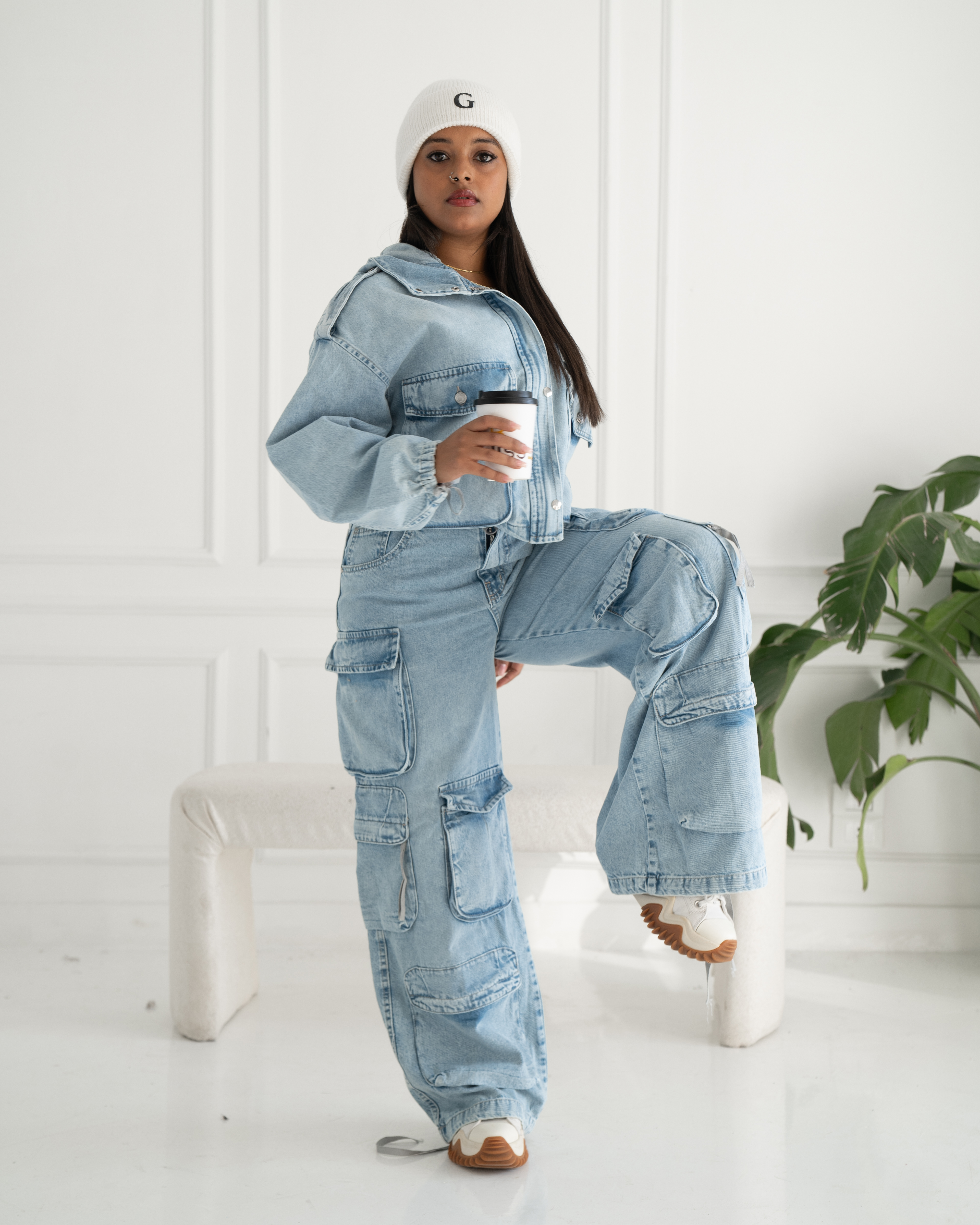 Big Pockets Cargo Jeans