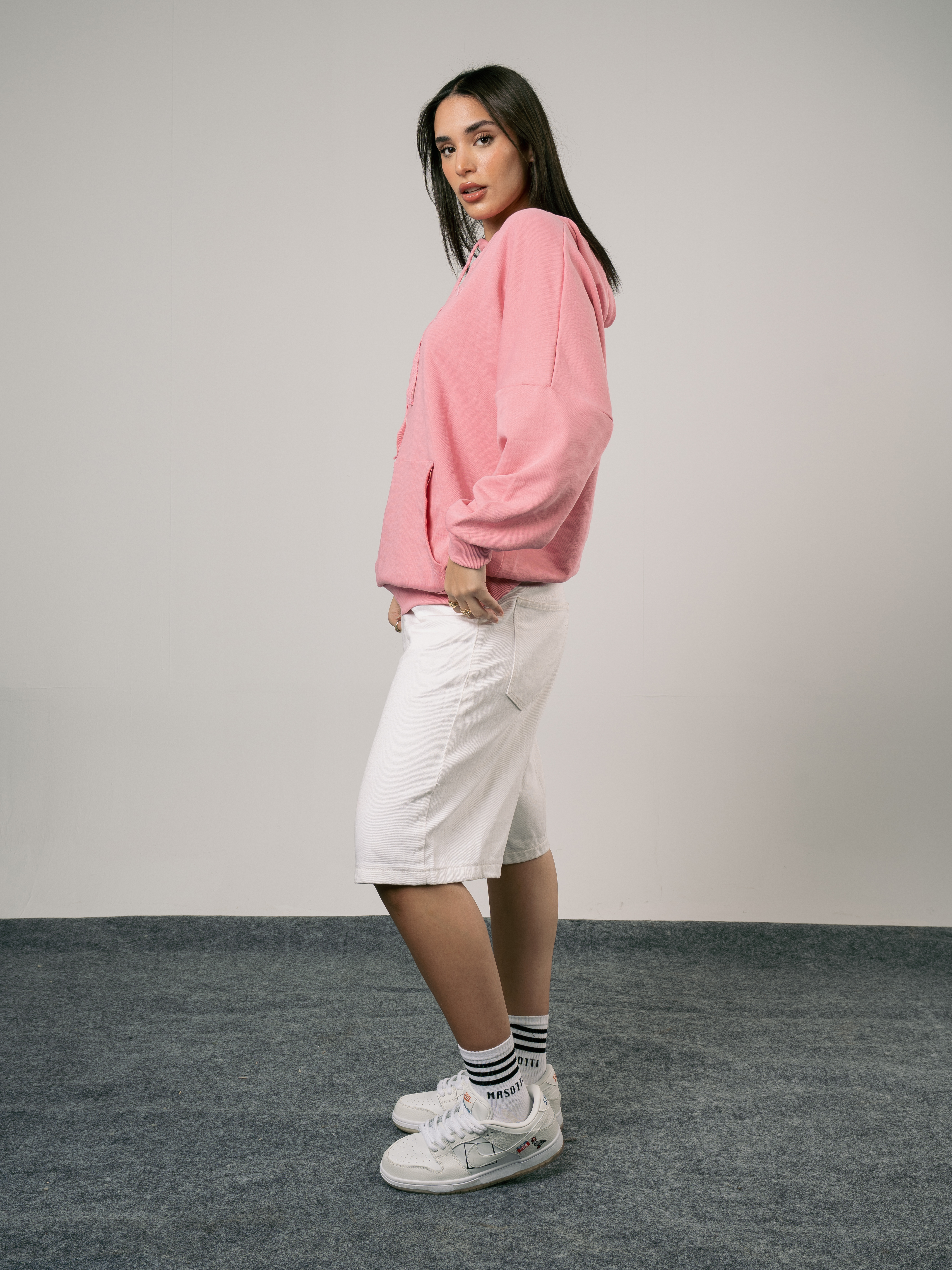 Sweatshirt with Hoodie