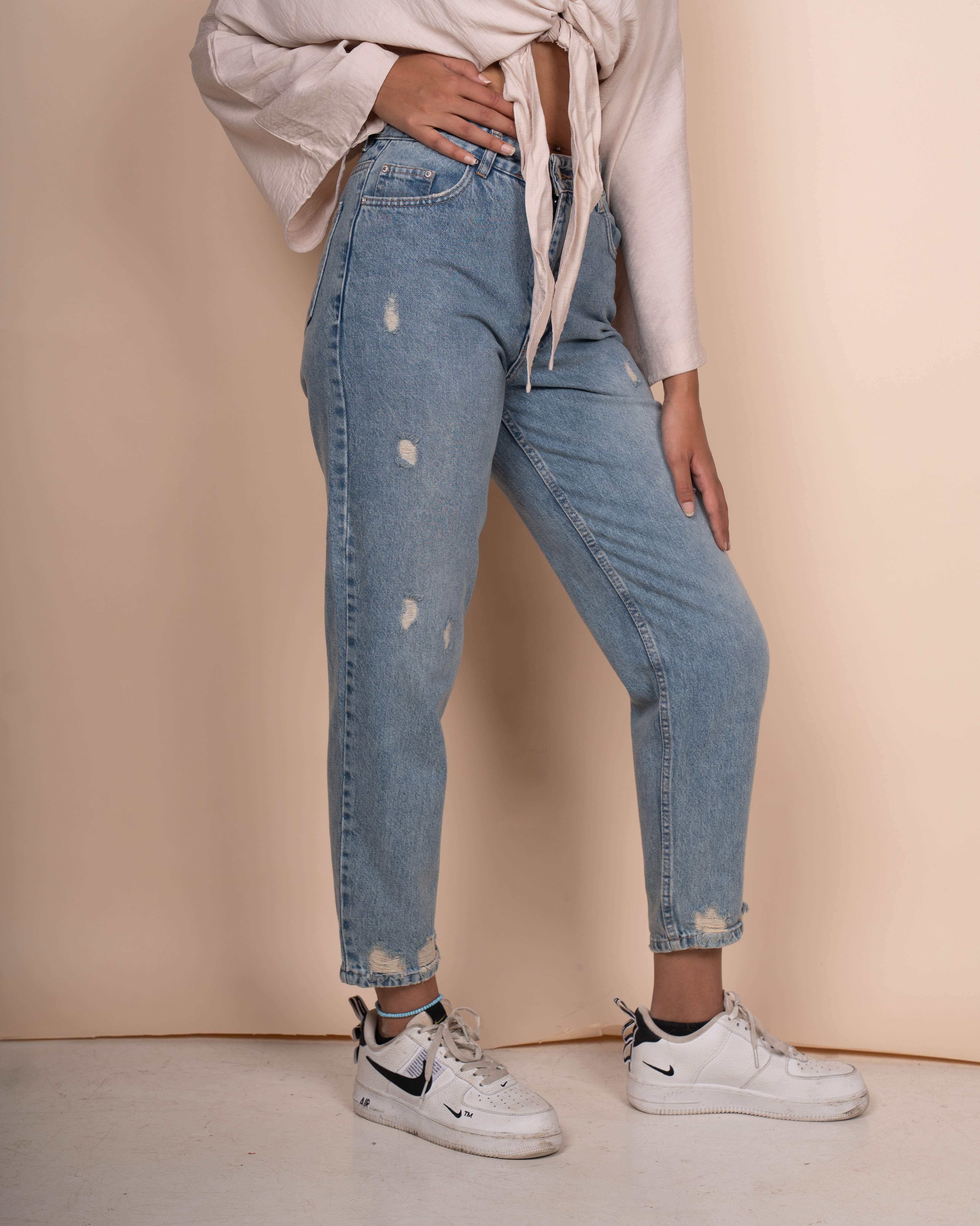 Mom Fit Dirty 'N Finish Pants