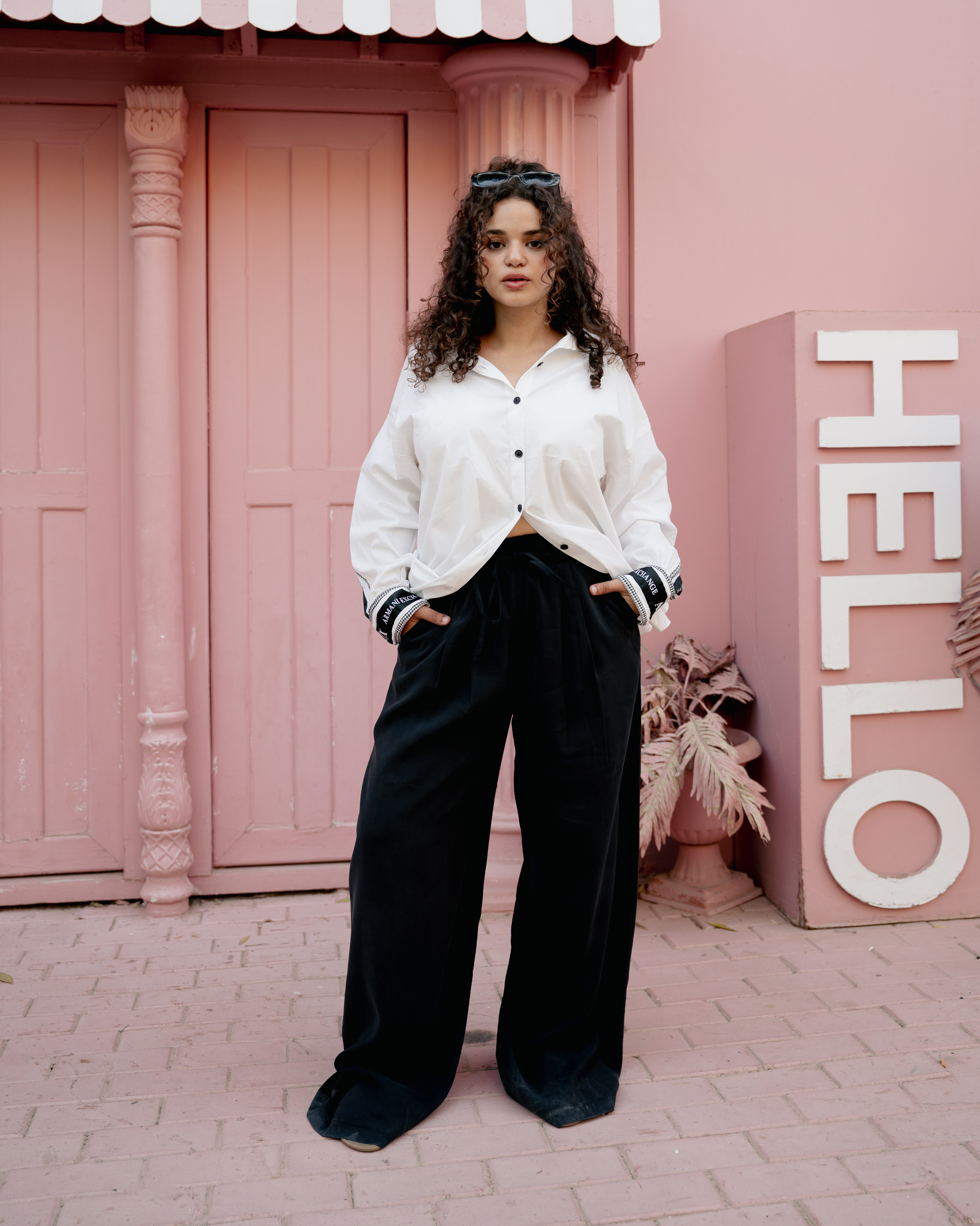 Cotton White Blouse
