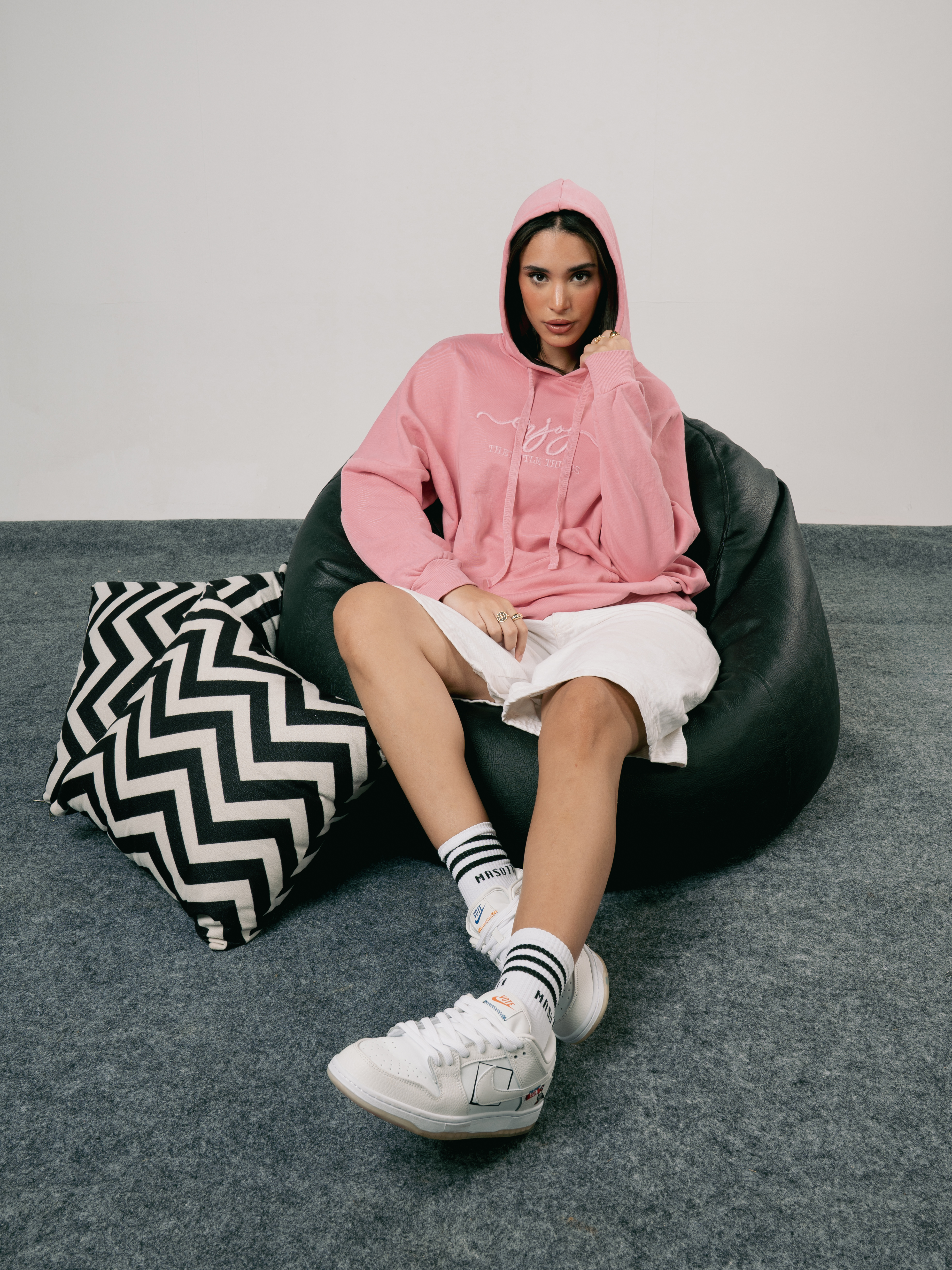 Sweatshirt with Hoodie