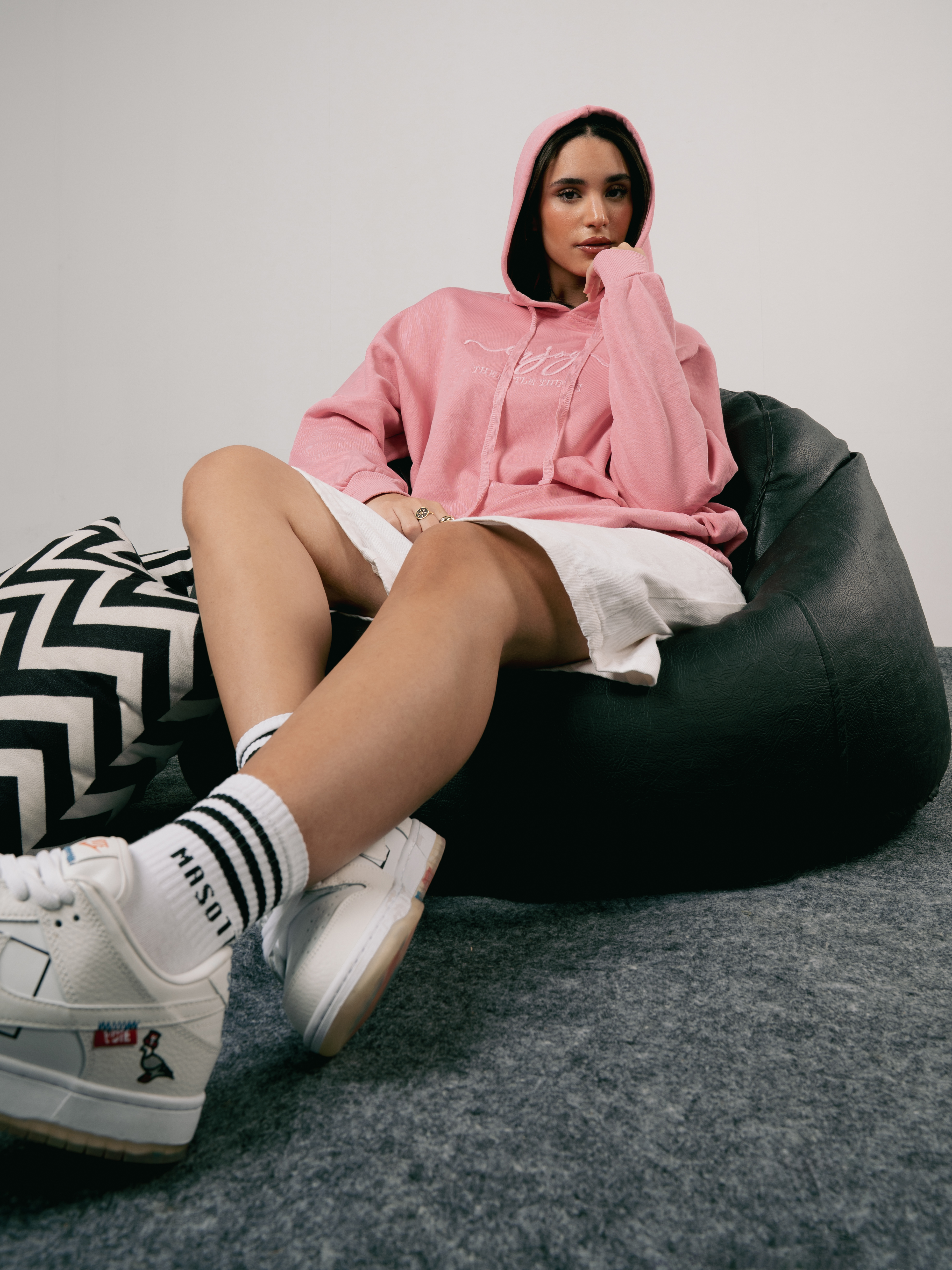 Sweatshirt with Hoodie