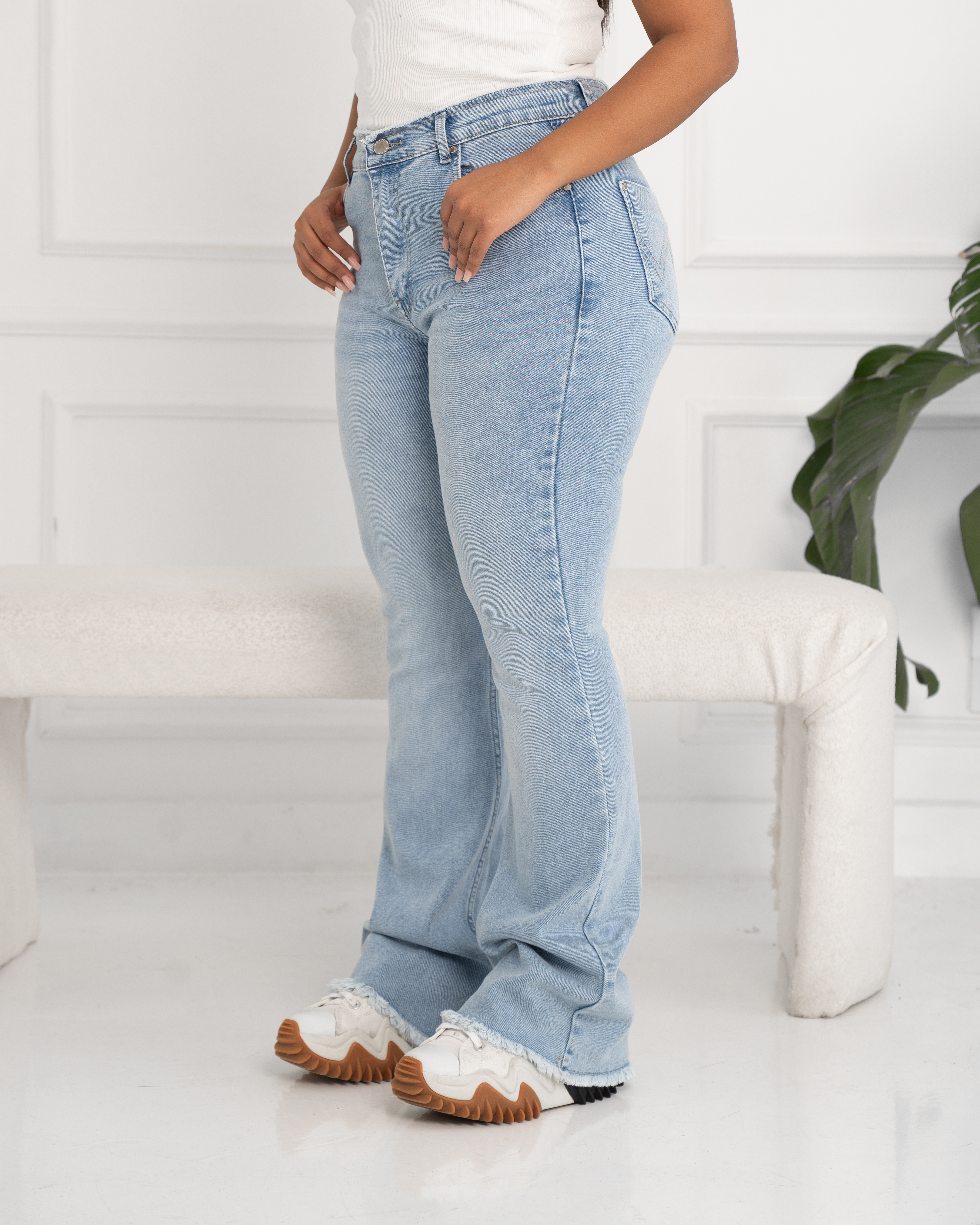 Charleston Fringed Jeans