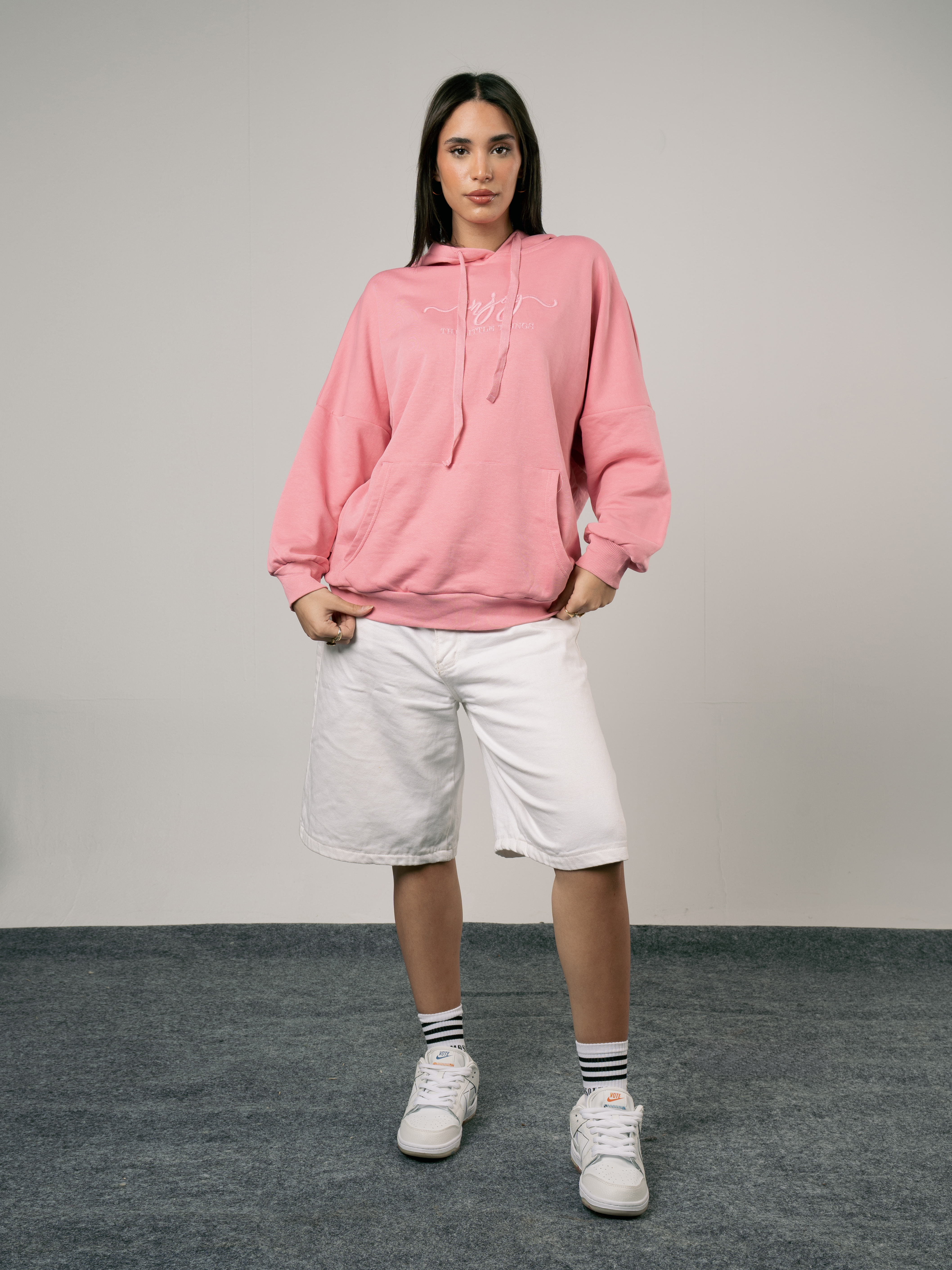 Sweatshirt with Hoodie