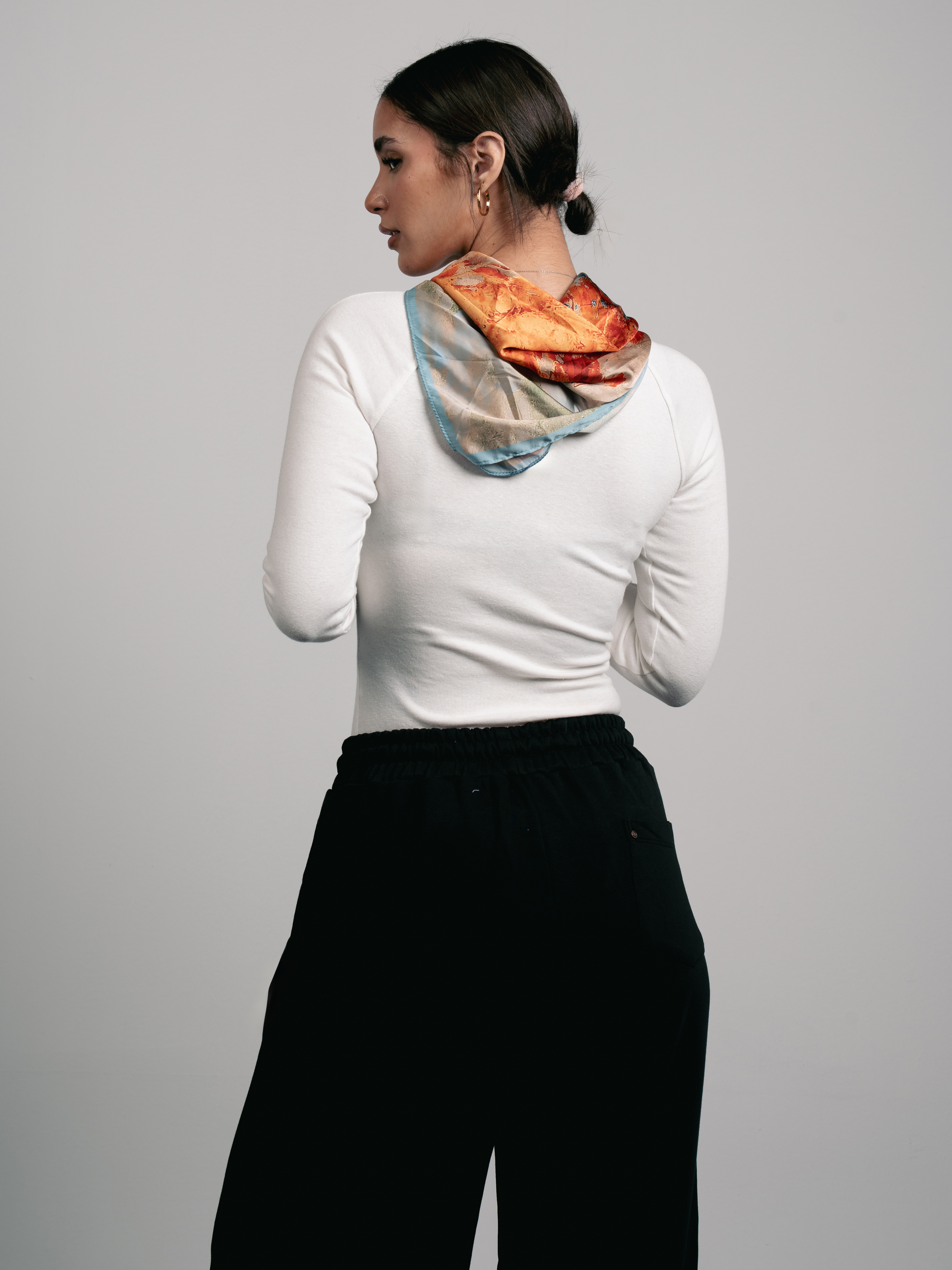 Cotton Baggie Printed Sweatpants