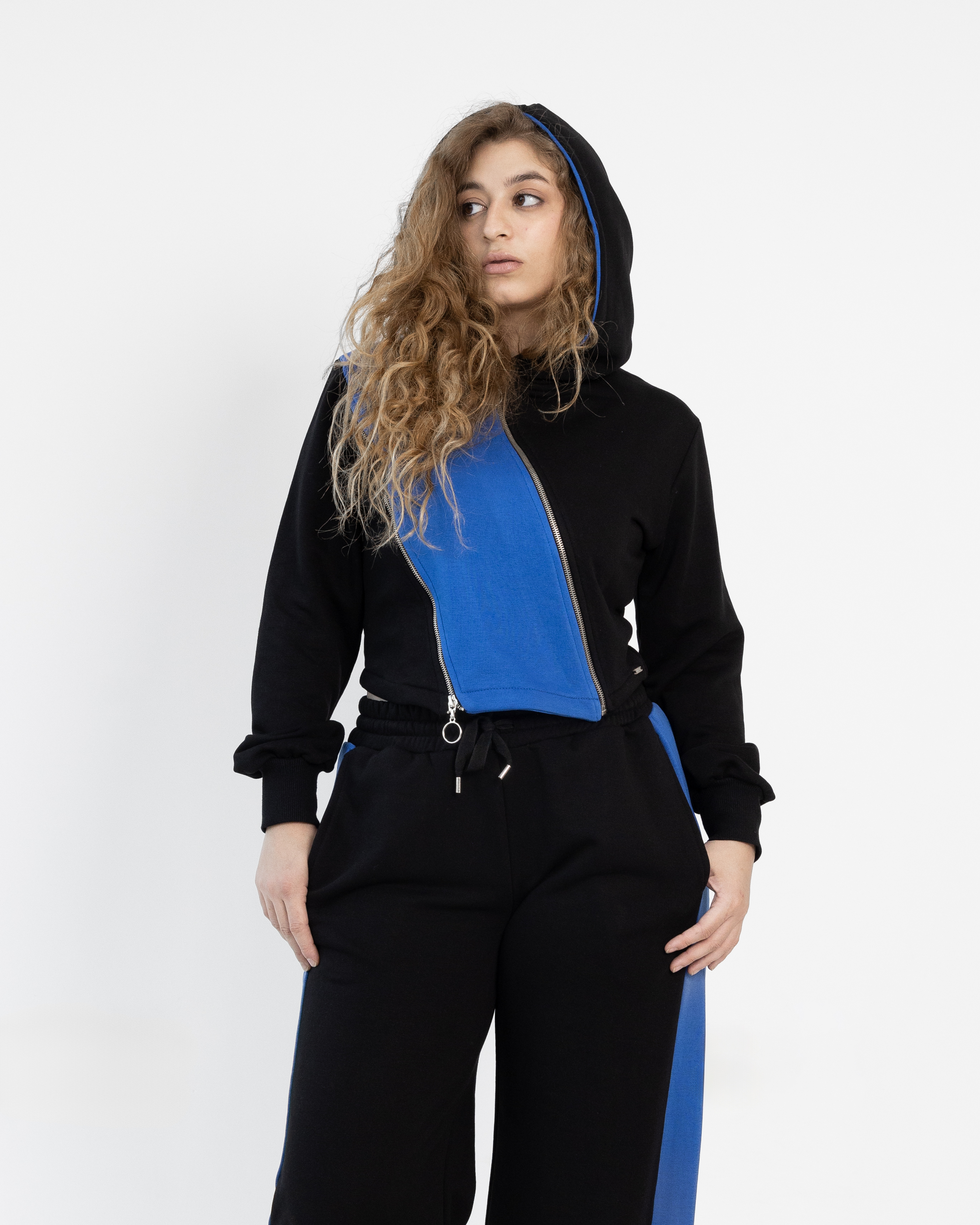 Melton Training Suit With Zipper