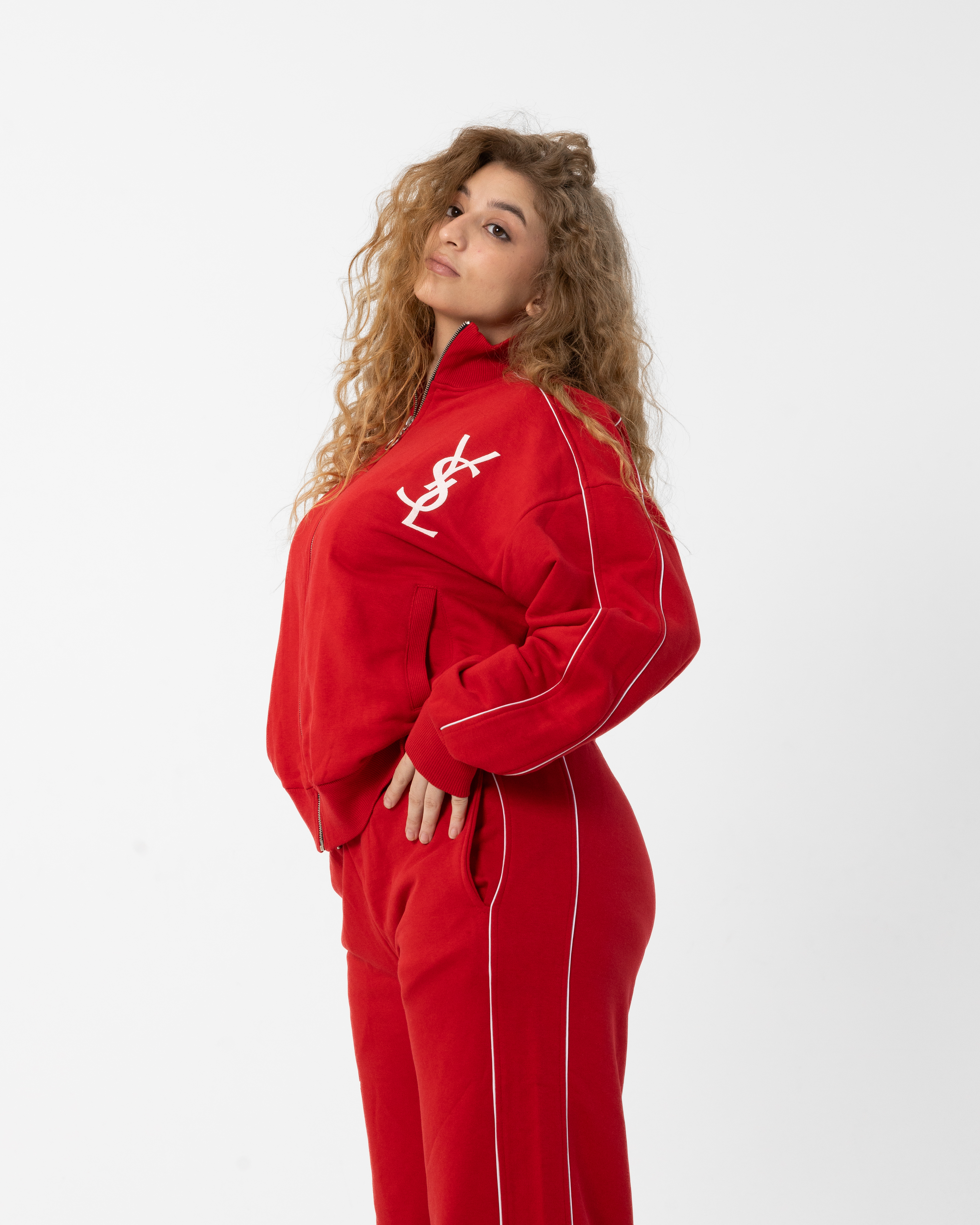 Melton Training Suit With Print YSL