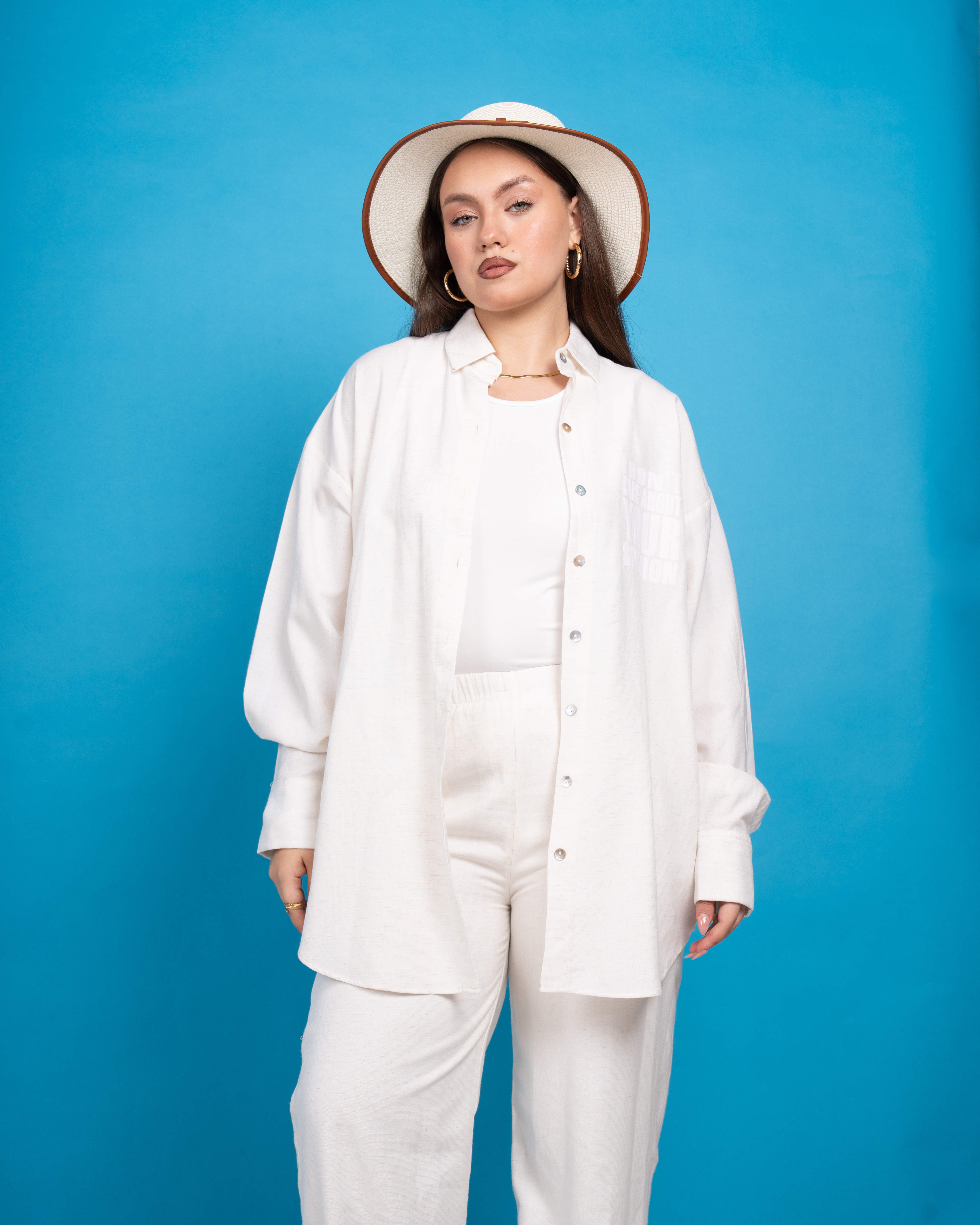 Three Pieces Gabardine Suit