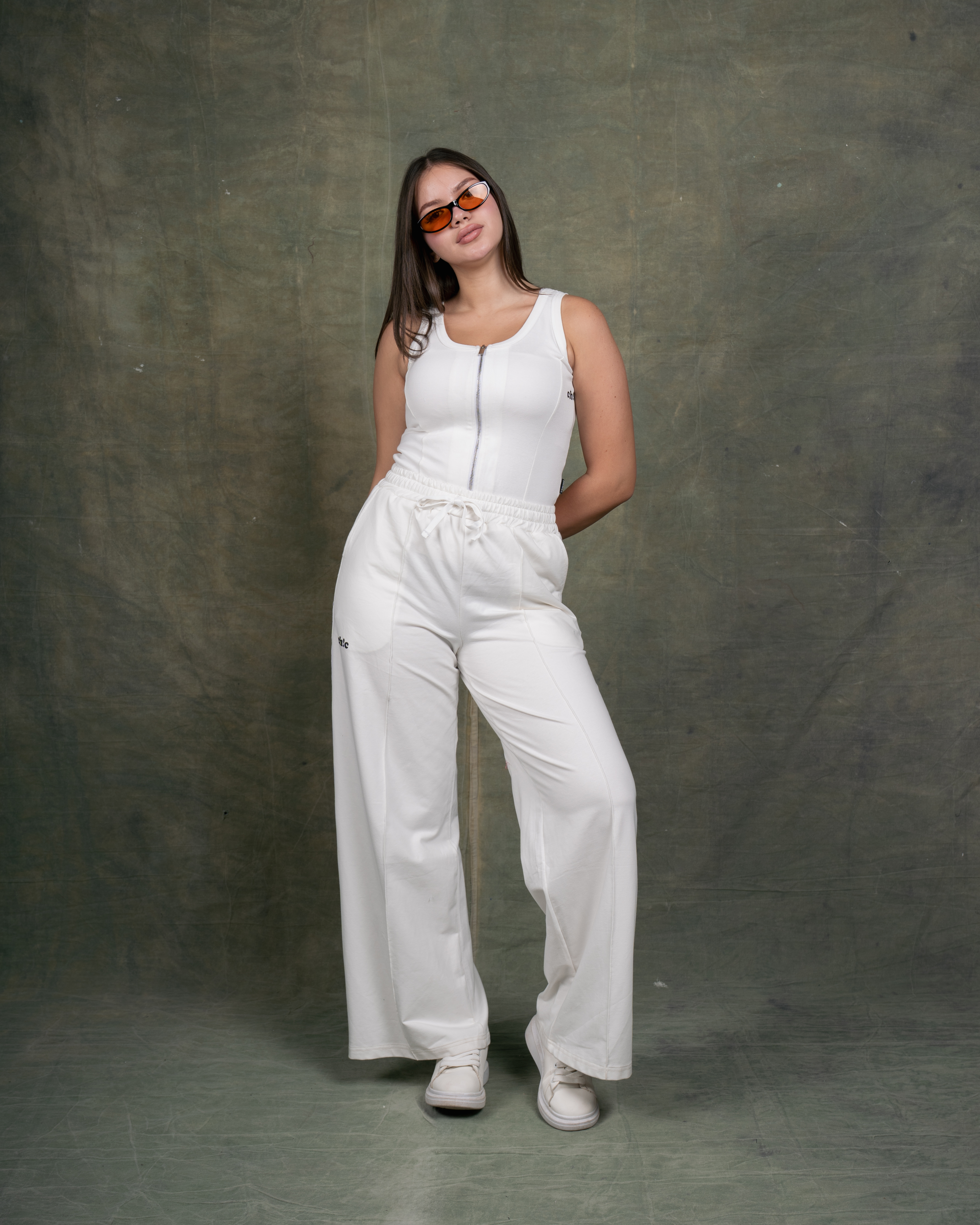 Zippered jumpsuit