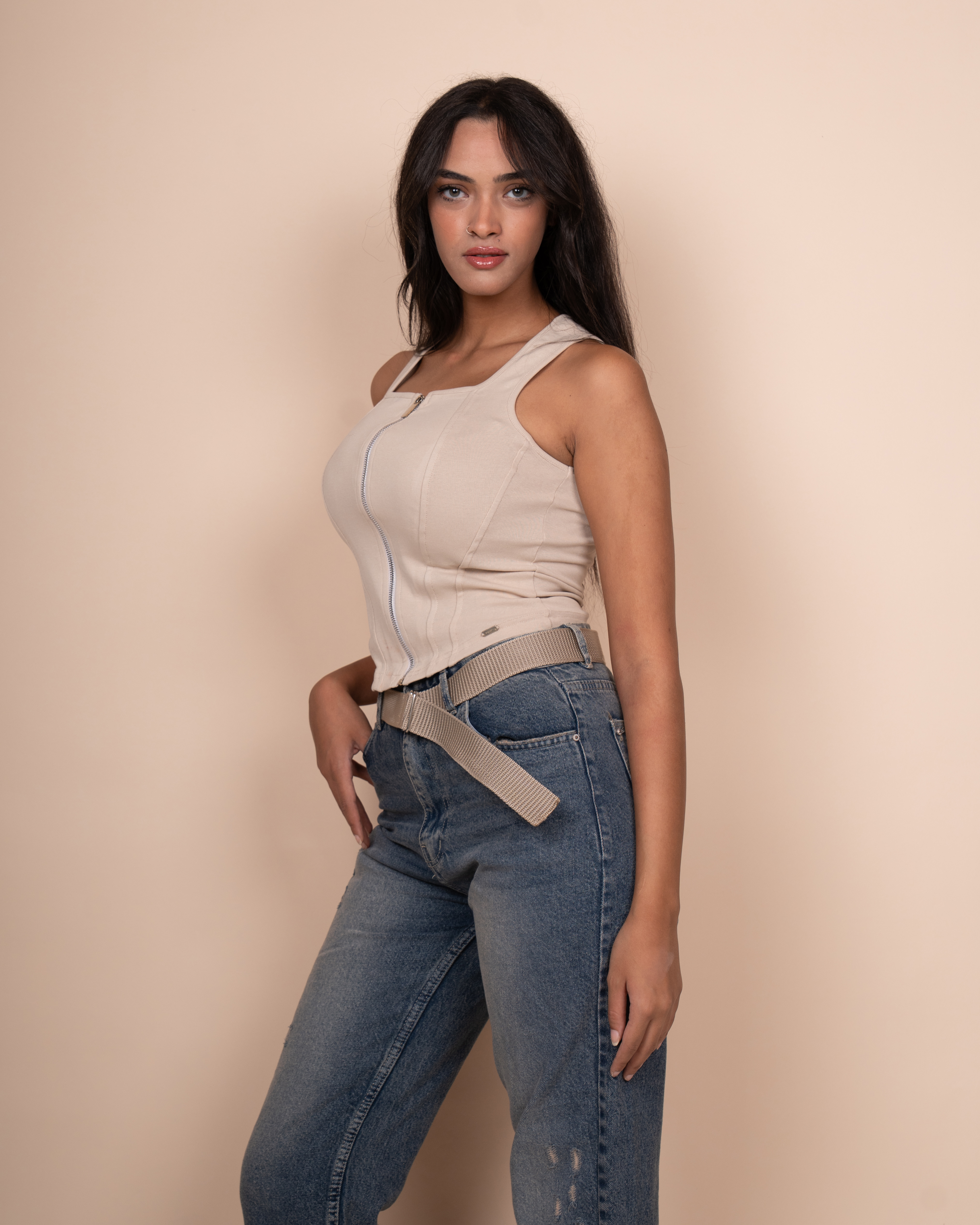Zippered top 