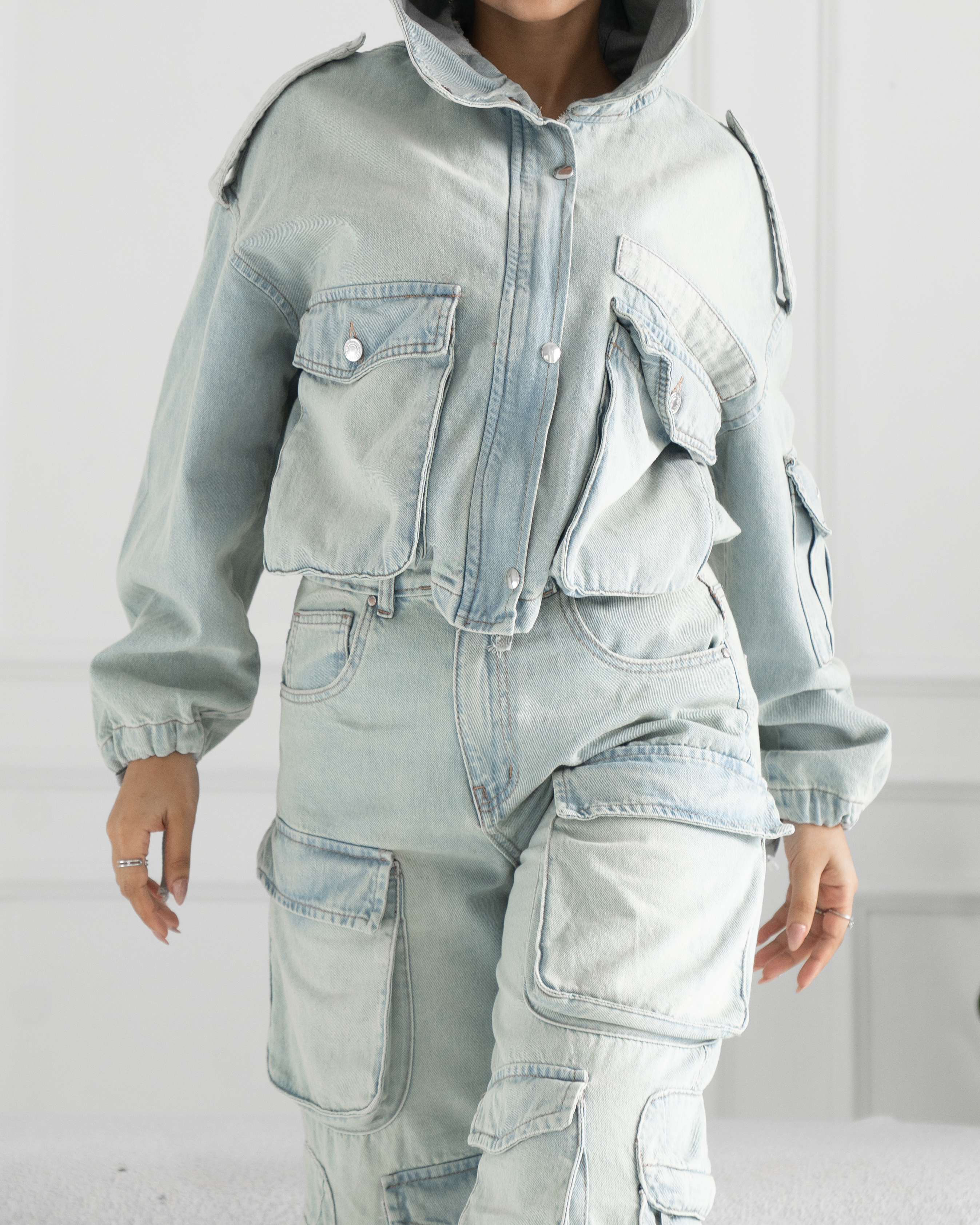 Big Pockets Cargo Jeans