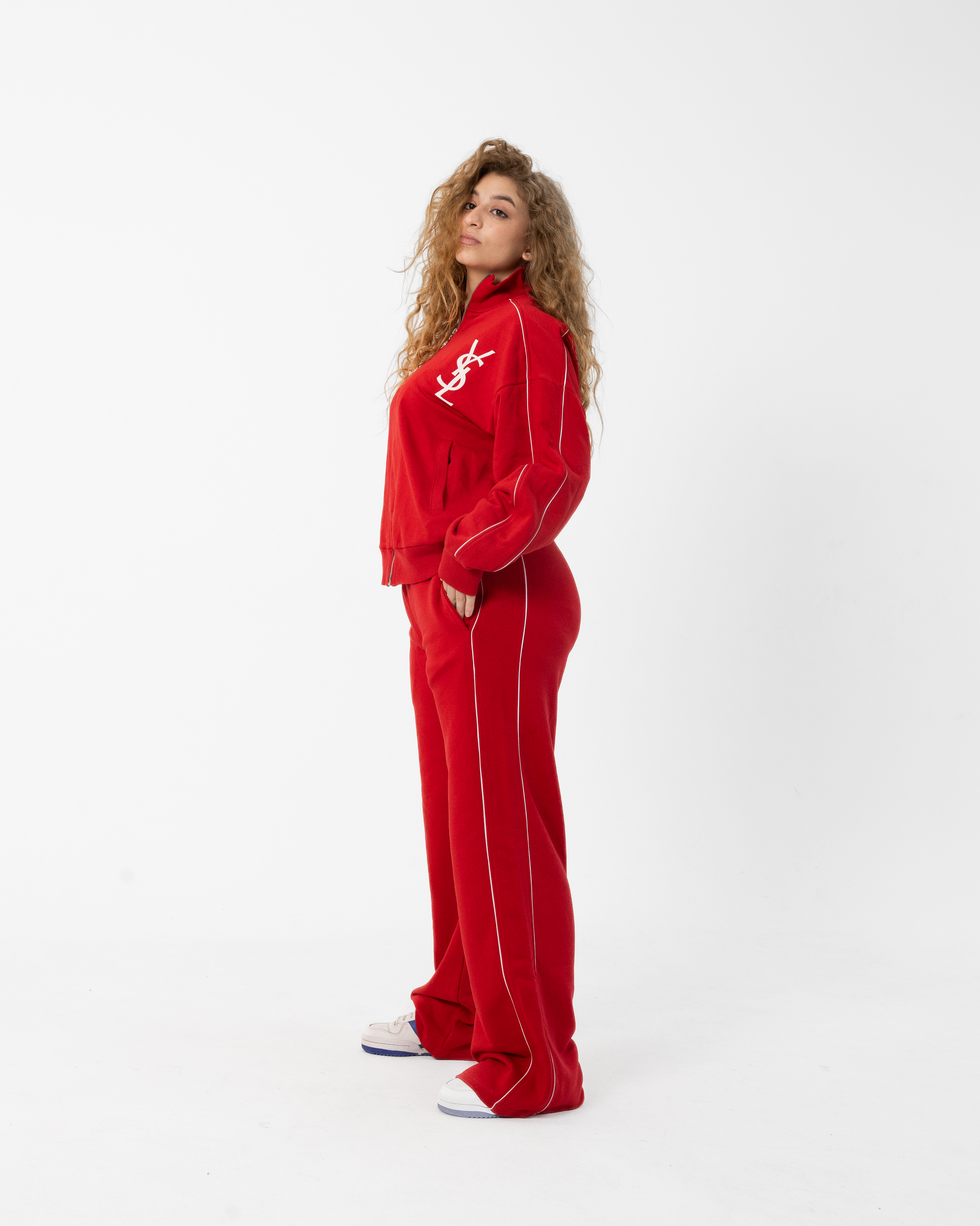 Melton Training Suit With Print YSL