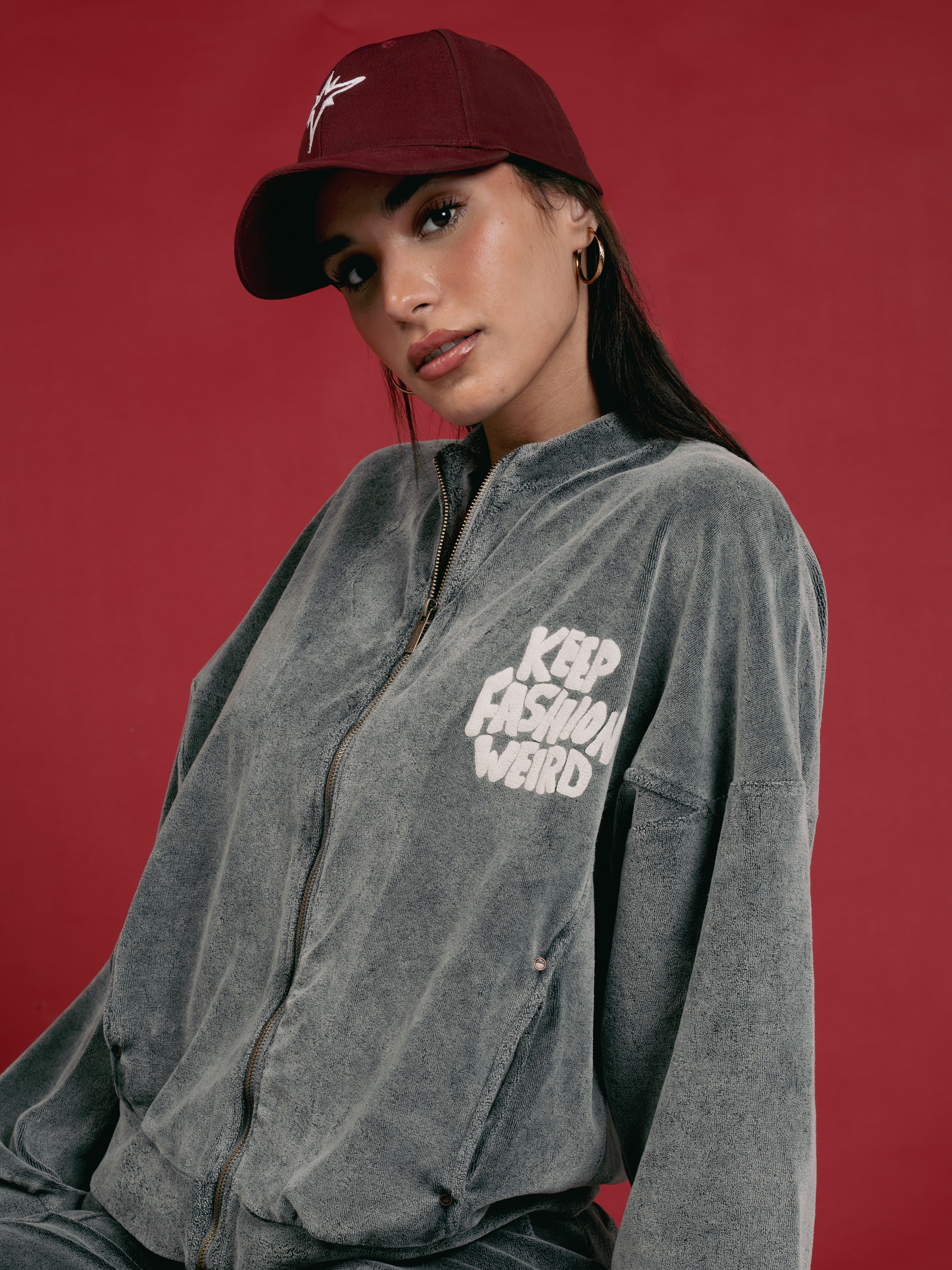 Gray stoned  Set with Print