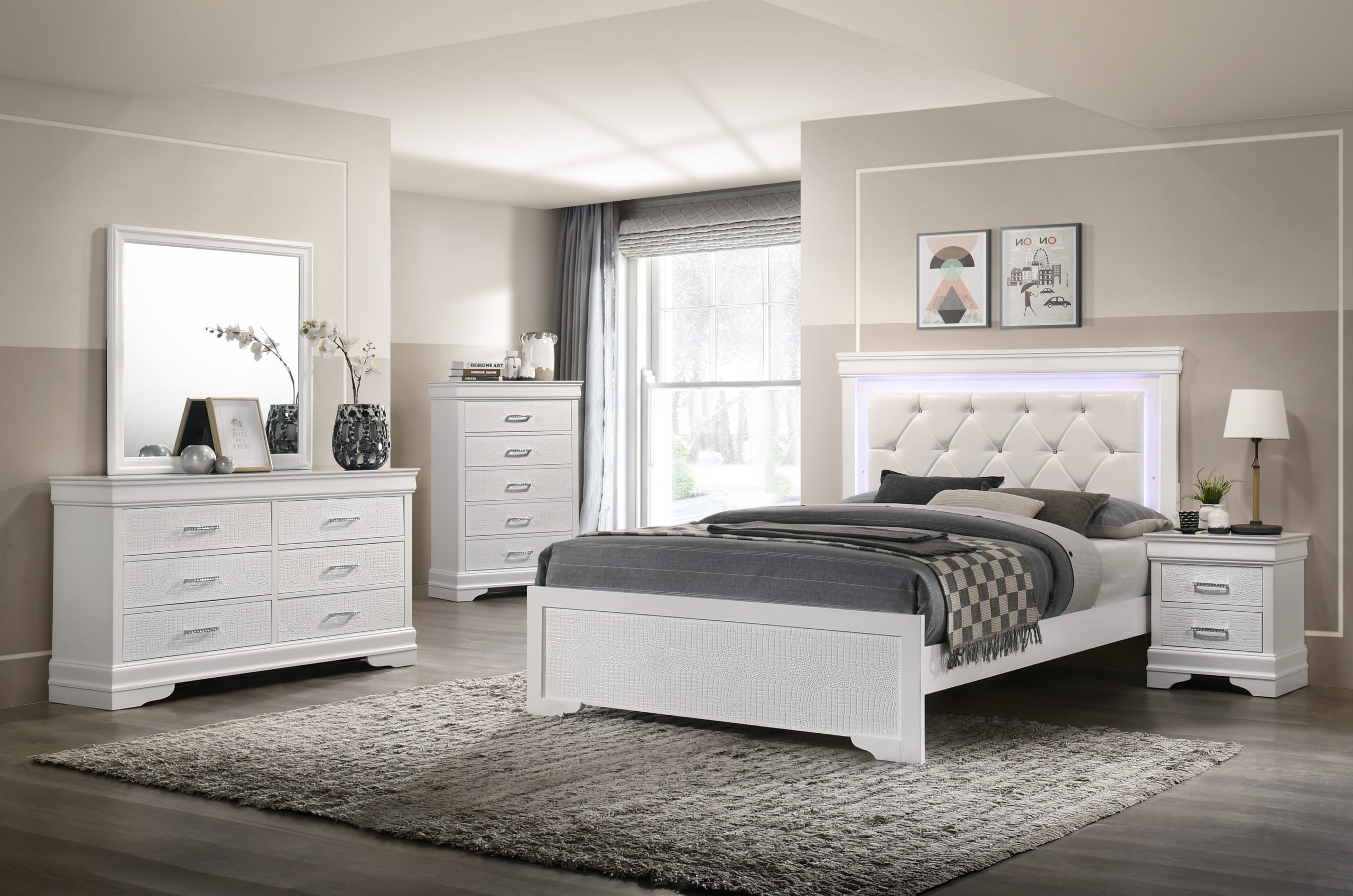 BED ROOM SET B3719
