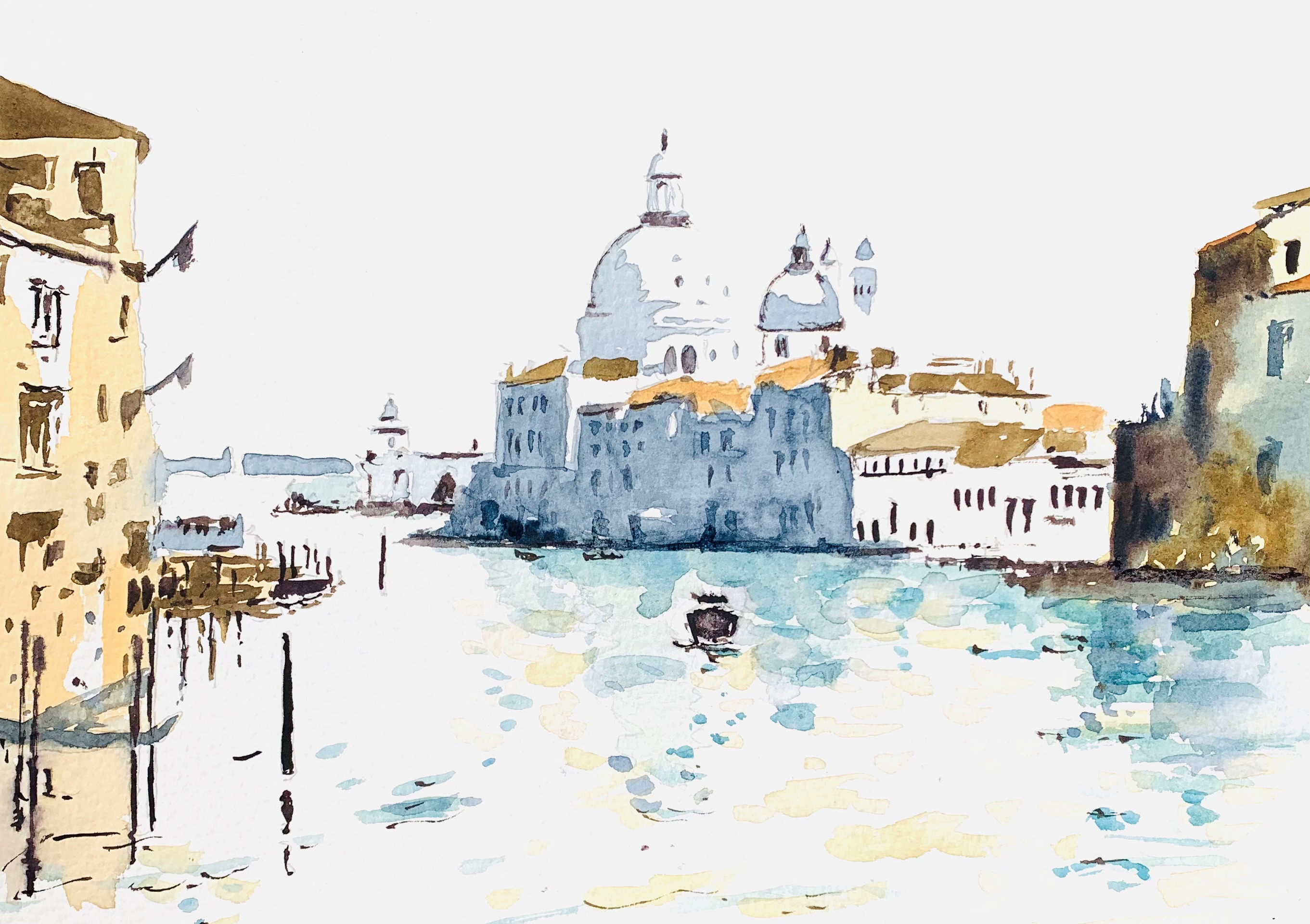 The grand canal Venice