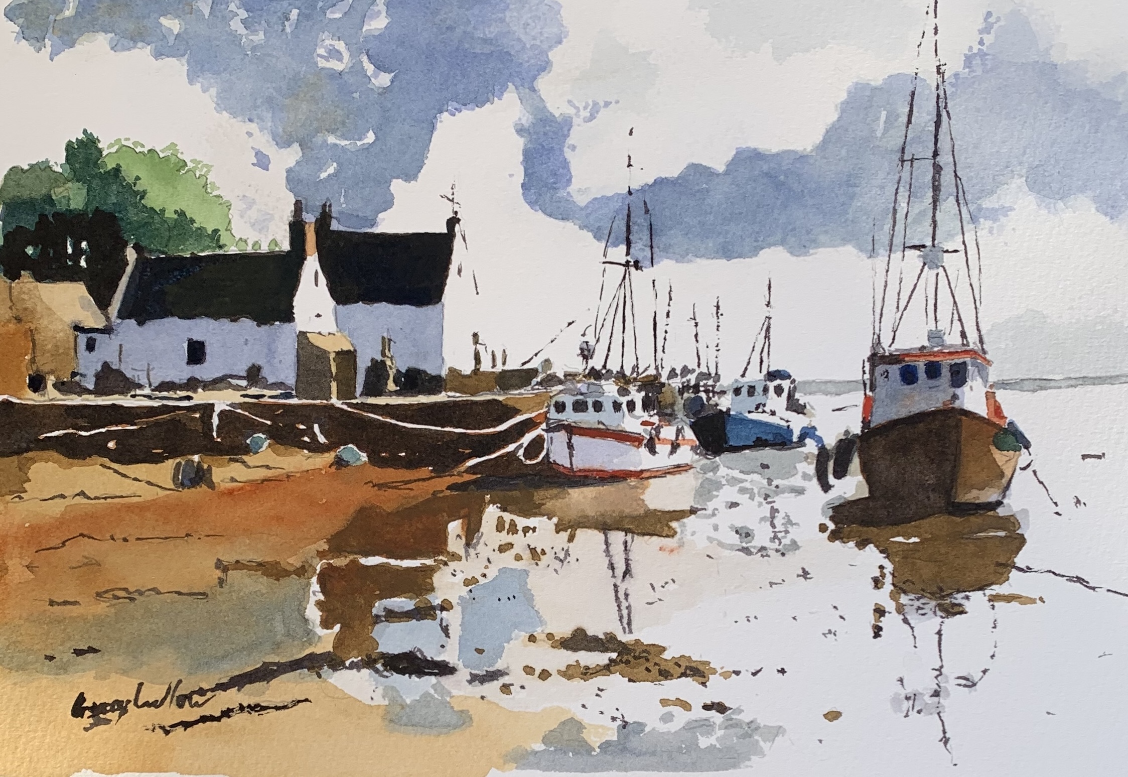 Low Tide at the Harbour